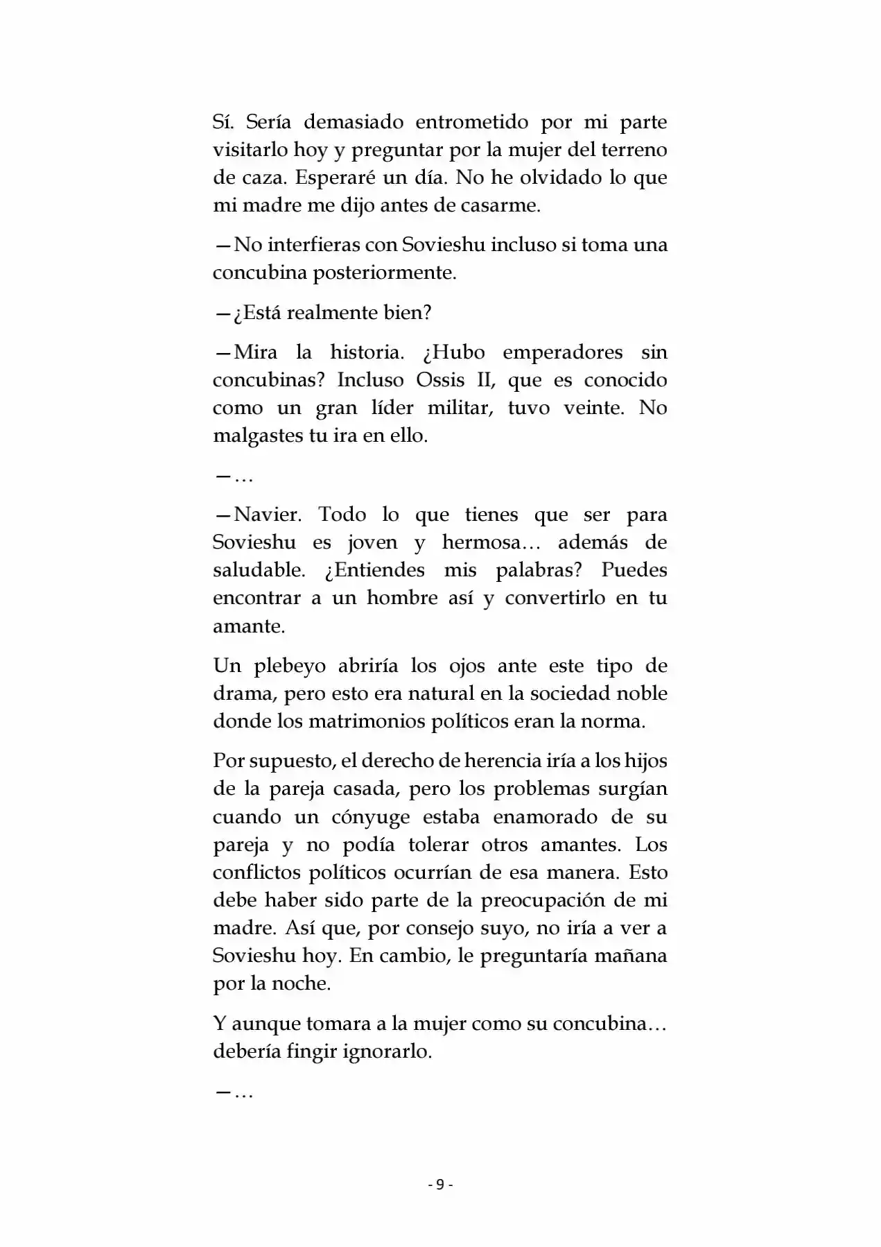La Emperatriz Se Casó Nuevamente (Novela) - Capítulo 1 - Página 10 - LectorTMOo