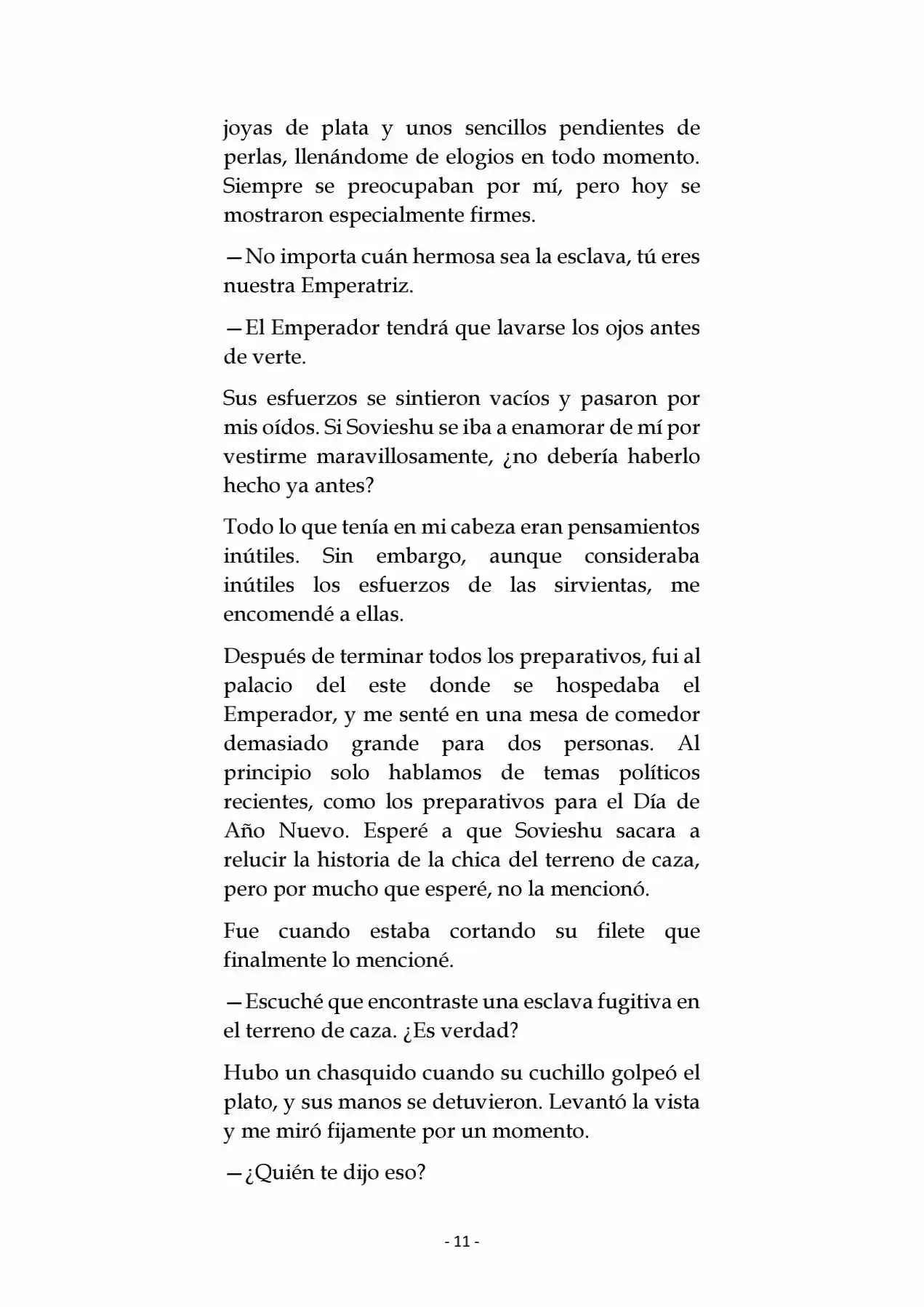 La Emperatriz Se Casó Nuevamente (Novela) - Capítulo 1 - Página 12 - LectorTMOo