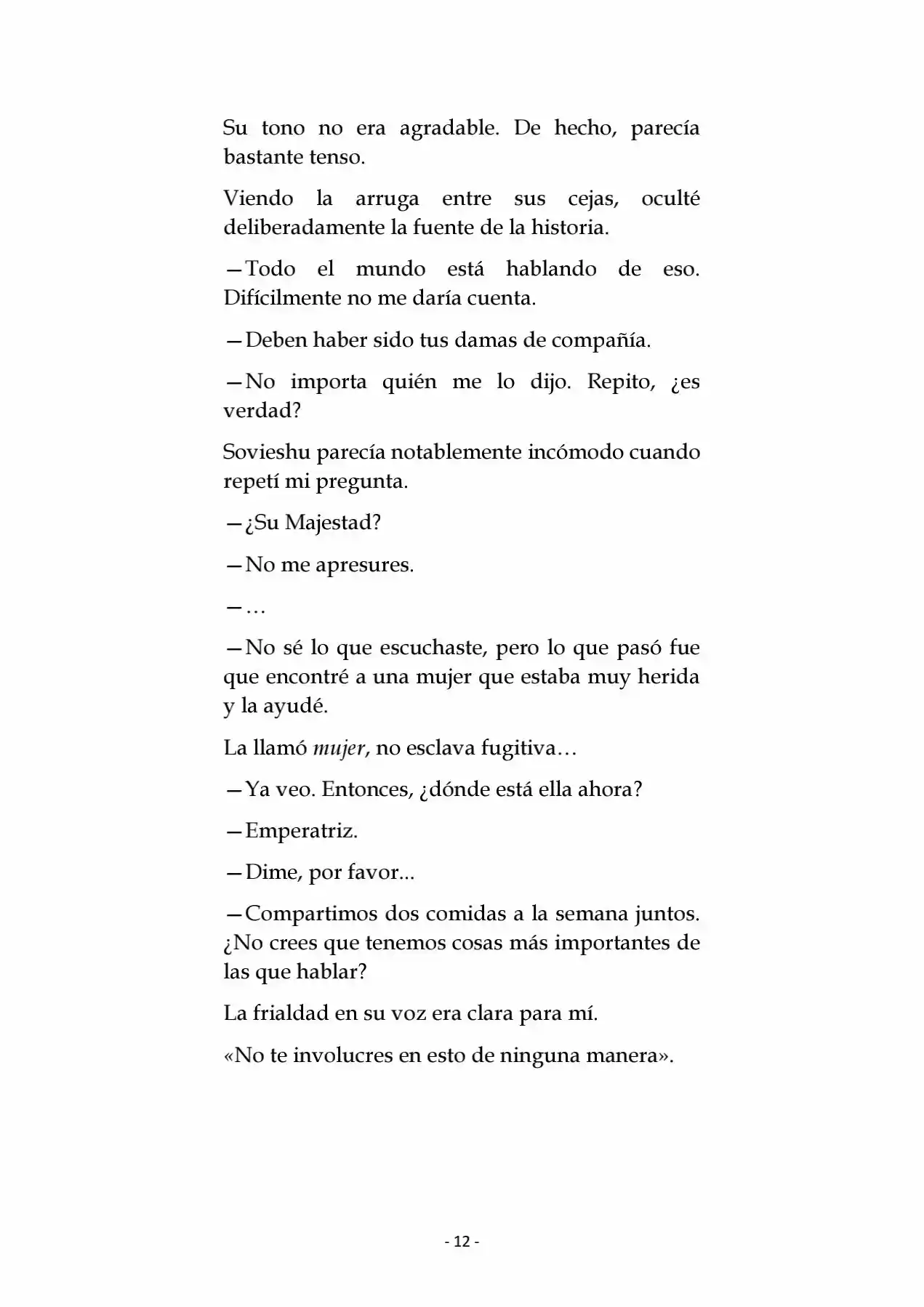 La Emperatriz Se Casó Nuevamente (Novela) - Capítulo 1 - Página 13 - LectorTMOo