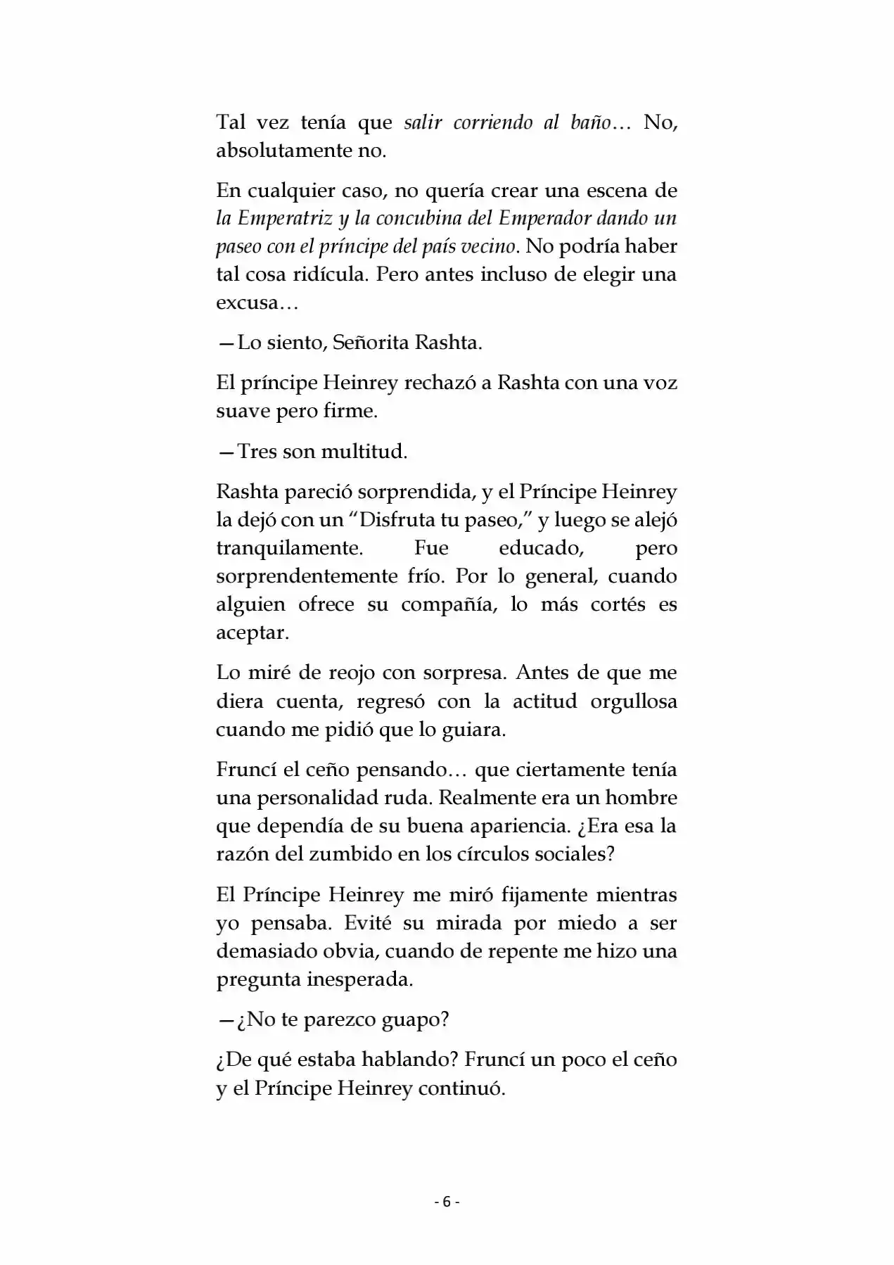 La Emperatriz Se Casó Nuevamente (Novela) - Capítulo 10 - Página 7 - LectorTMOo