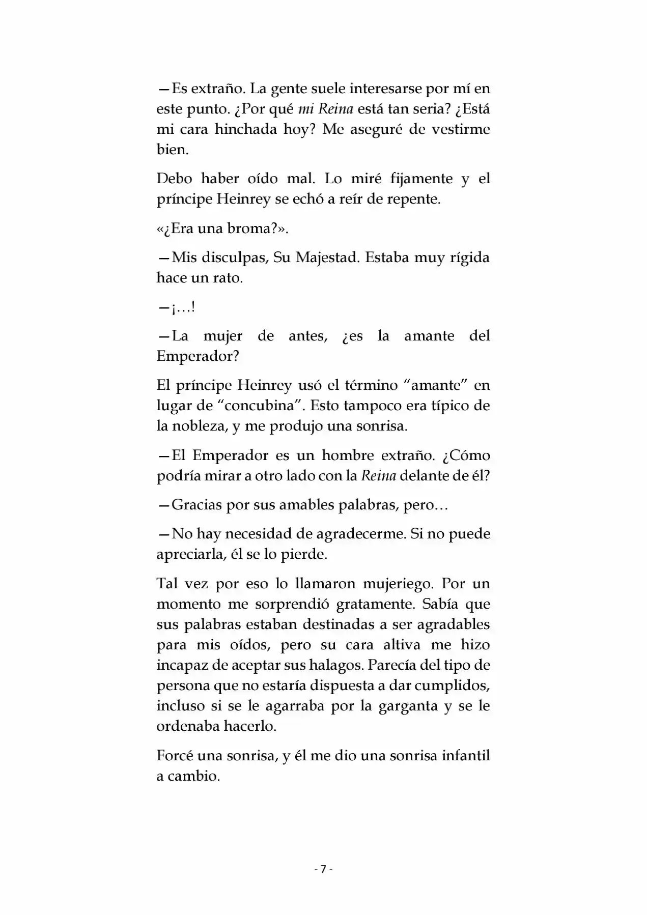 La Emperatriz Se Casó Nuevamente (Novela) - Capítulo 10 - Página 8 - LectorTMOo