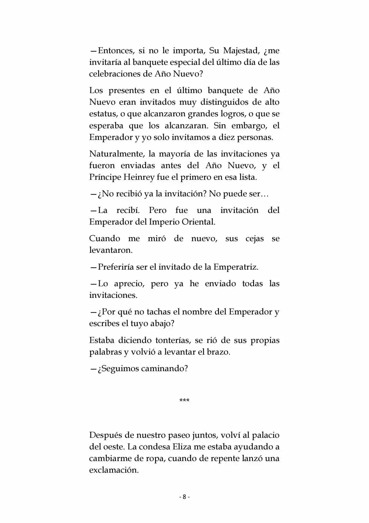 La Emperatriz Se Casó Nuevamente (Novela) - Capítulo 10 - Página 9 - LectorTMOo