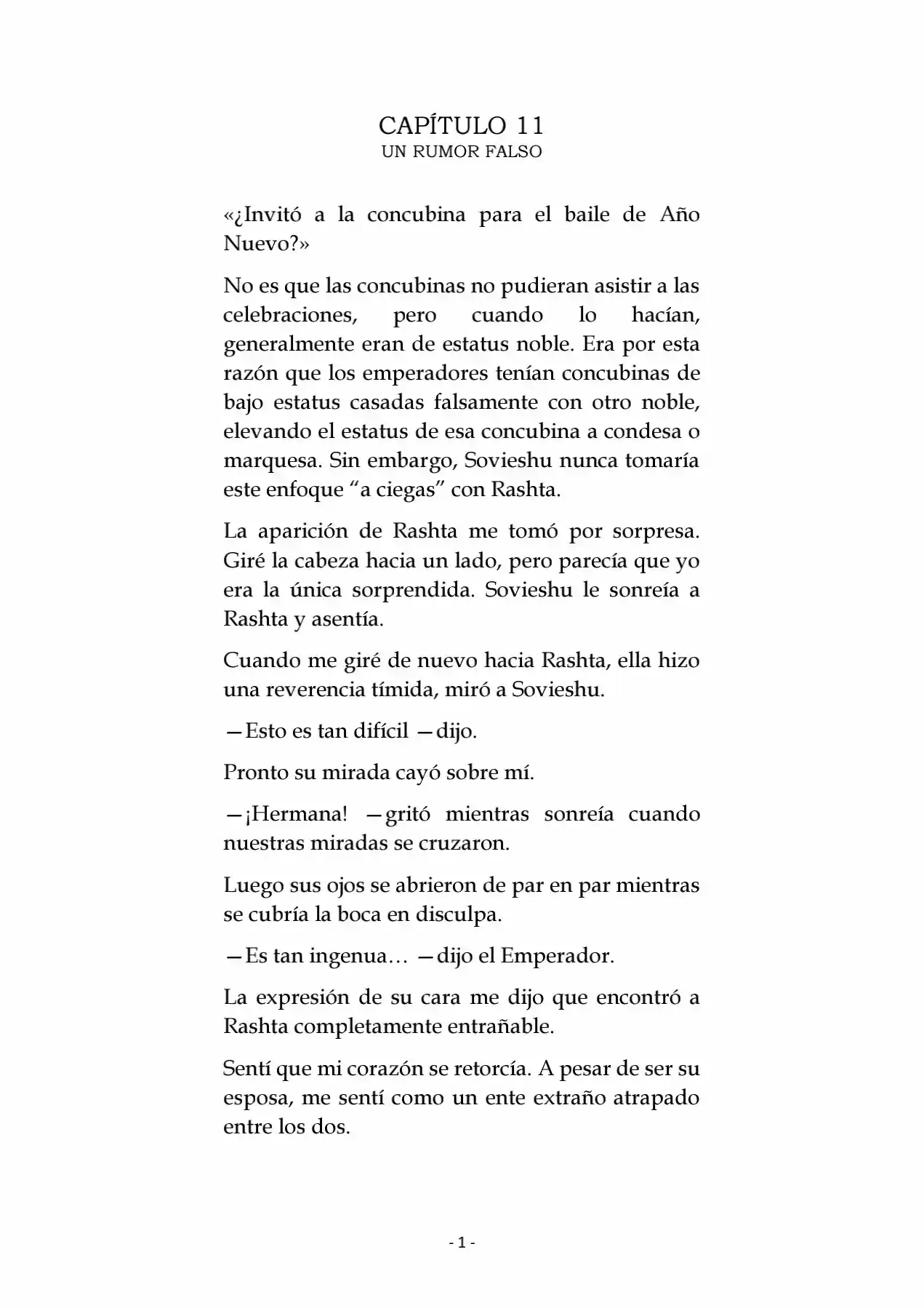 La Emperatriz Se Casó Nuevamente (Novela) - Capítulo 11 - Página 2 - LectorTMOo