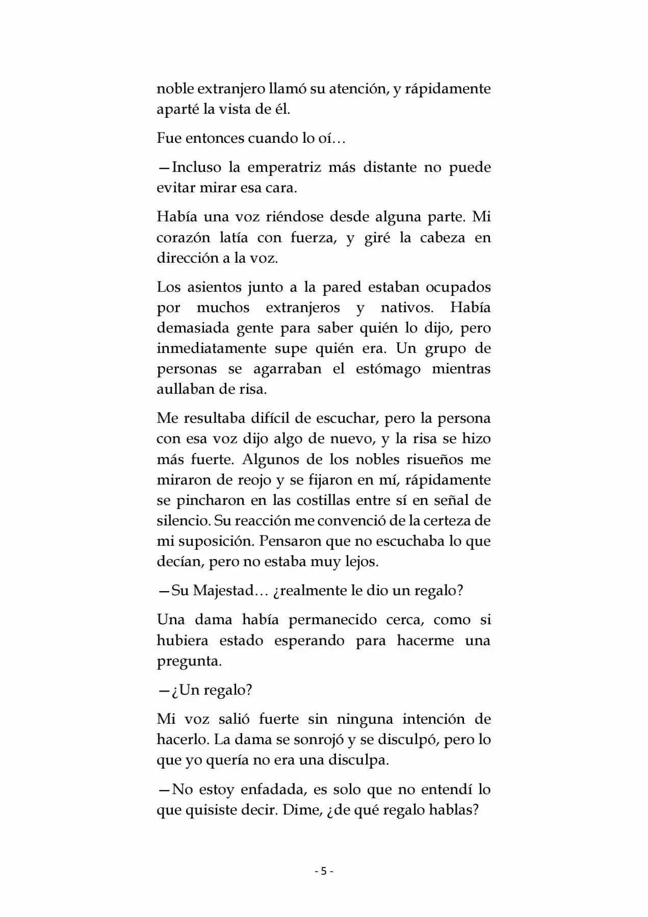 La Emperatriz Se Casó Nuevamente (Novela) - Capítulo 11 - Página 6 - LectorTMOo