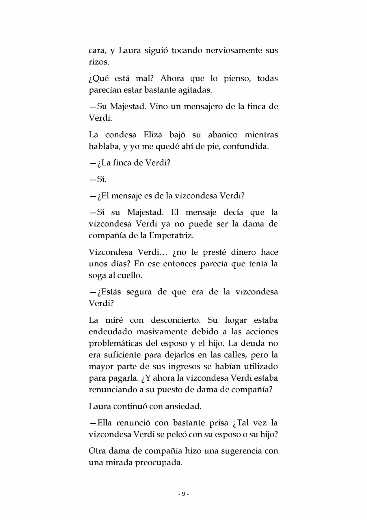 La Emperatriz Se Casó Nuevamente (Novela) - Capítulo 12 - Página 10 - LectorTMOo