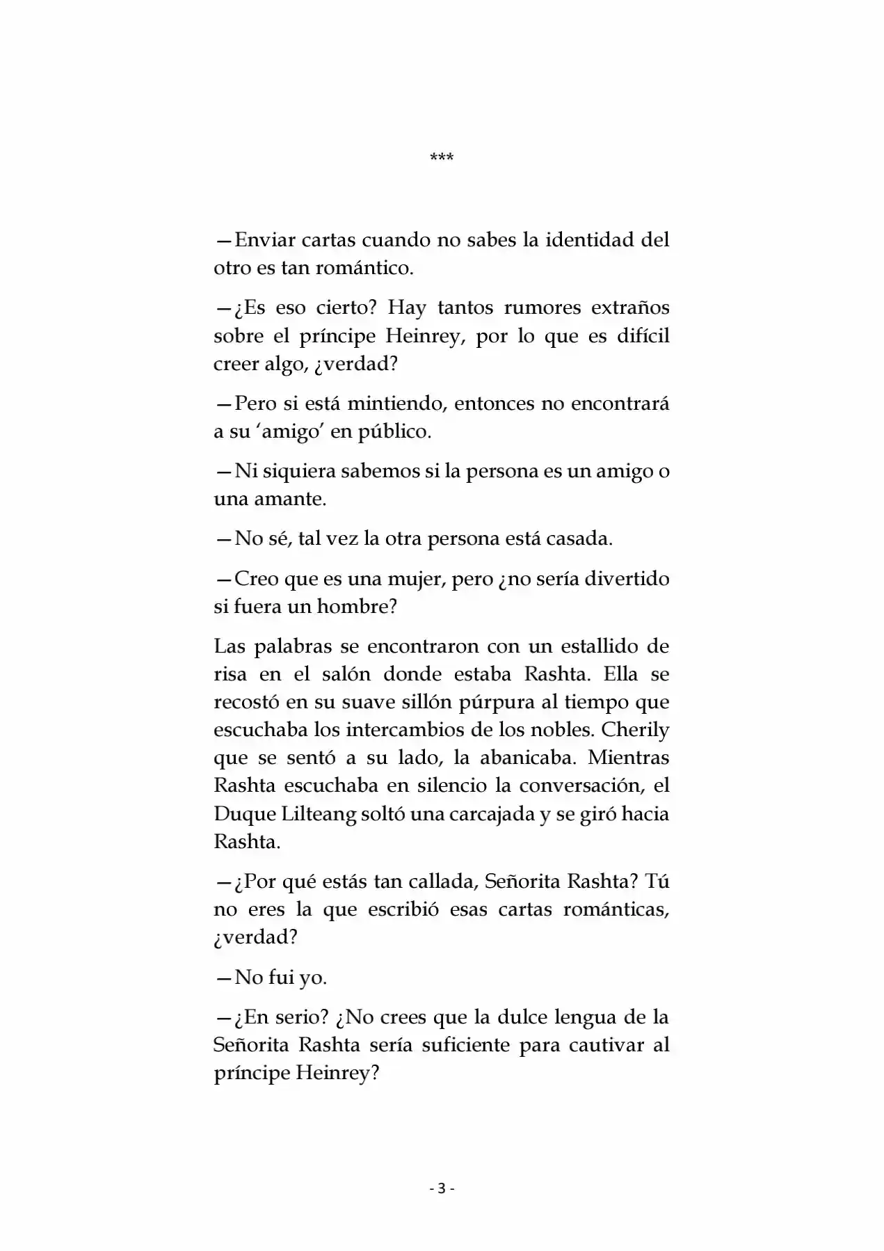 La Emperatriz Se Casó Nuevamente (Novela) - Capítulo 13 - Página 4 - LectorTMOo