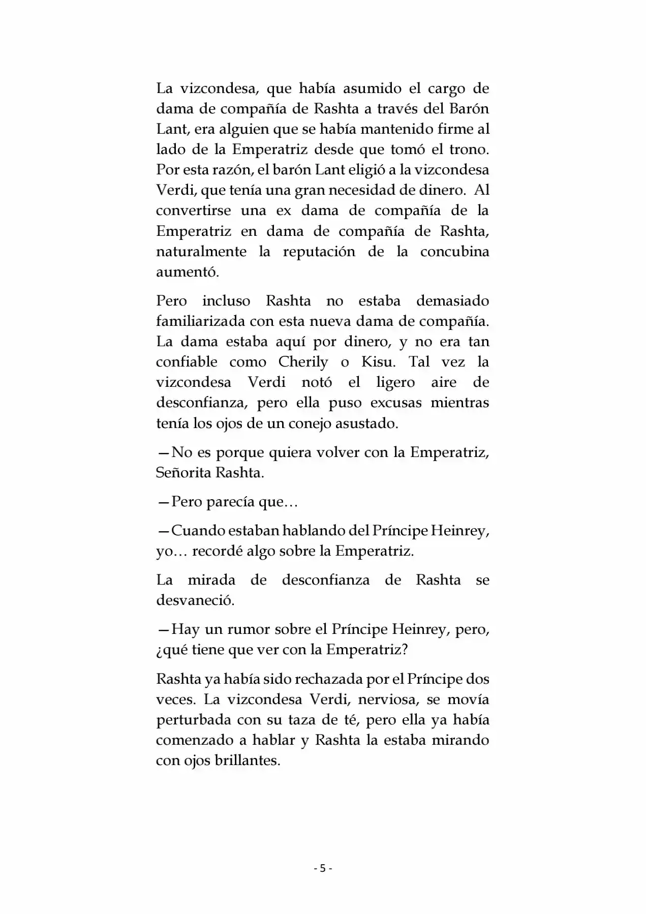 La Emperatriz Se Casó Nuevamente (Novela) - Capítulo 13 - Página 6 - LectorTMOo