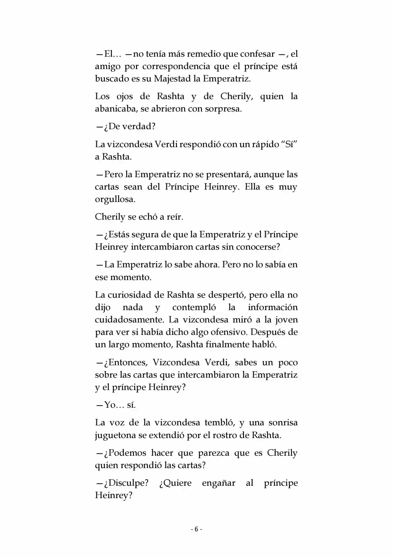 La Emperatriz Se Casó Nuevamente (Novela) - Capítulo 13 - Página 7 - LectorTMOo