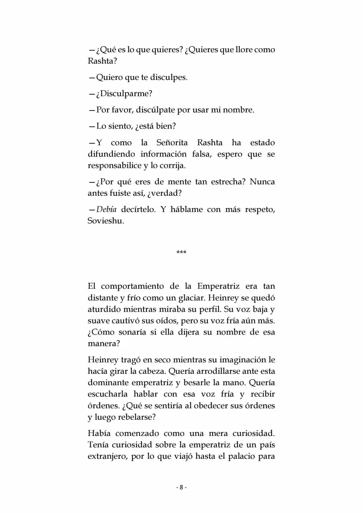 La Emperatriz Se Casó Nuevamente (Novela) - Capítulo 16 - Página 9 - LectorTMOo