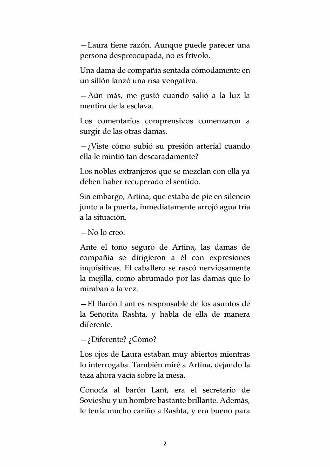 La Emperatriz Se Casó Nuevamente (Novela) - Capítulo 17 - Página 3 - LectorTMOo