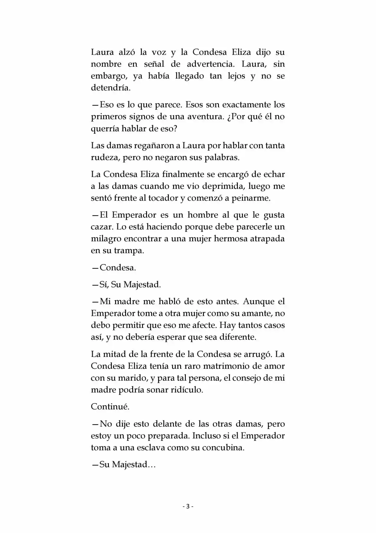 La Emperatriz Se Casó Nuevamente (Novela) - Capítulo 2 - Página 4 - LectorTMOo