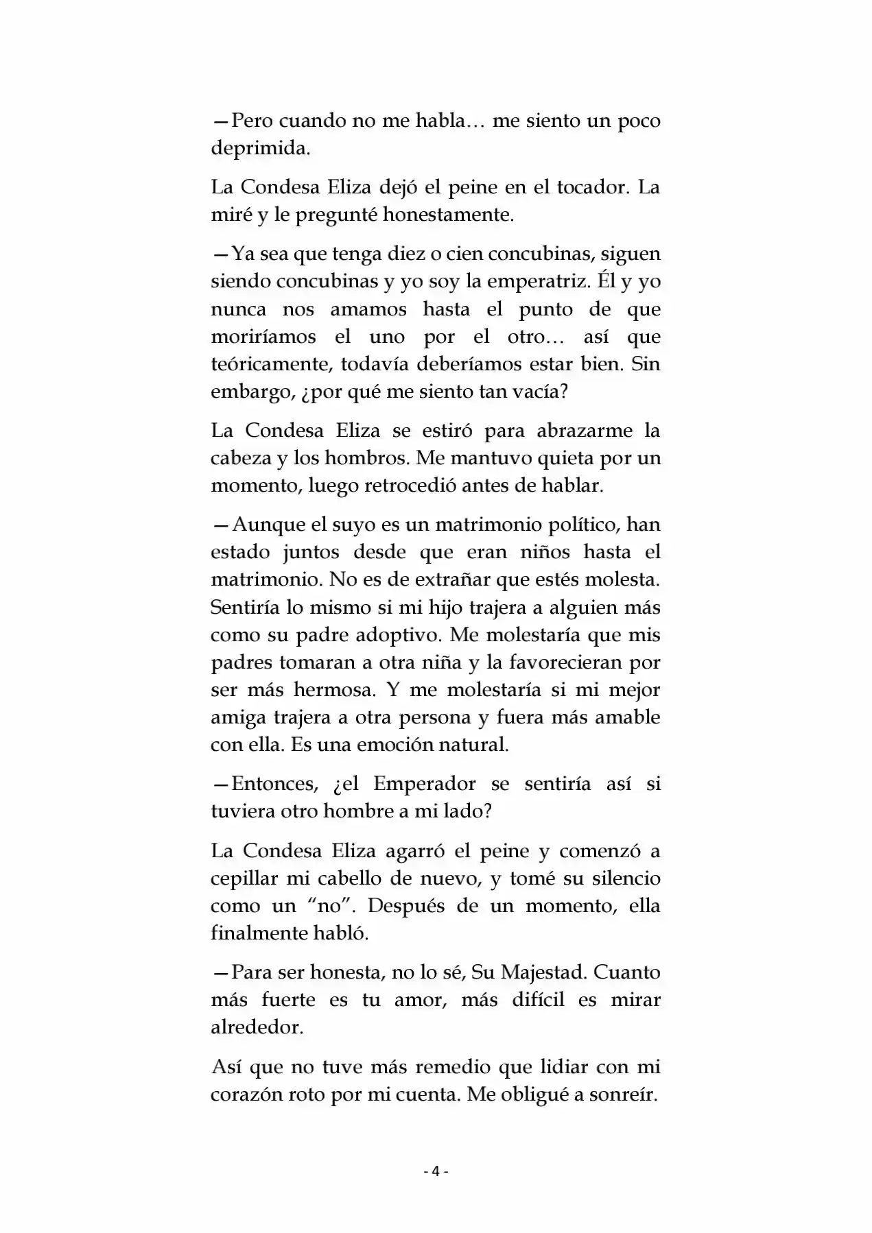 La Emperatriz Se Casó Nuevamente (Novela) - Capítulo 2 - Página 5 - LectorTMOo