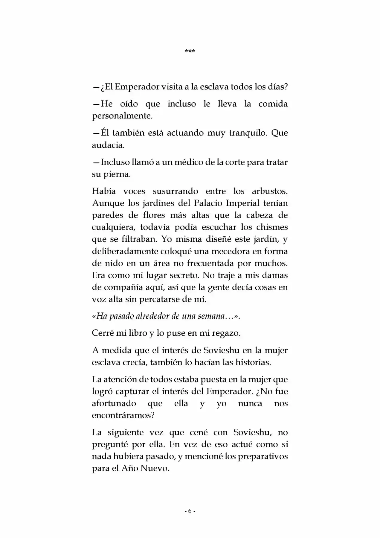 La Emperatriz Se Casó Nuevamente (Novela) - Capítulo 2 - Página 7 - LectorTMOo