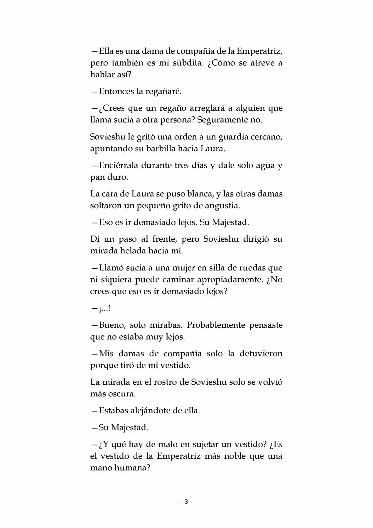 La Emperatriz Se Casó Nuevamente (Novela) - Capítulo 3 - Página 4 - LectorTMOo