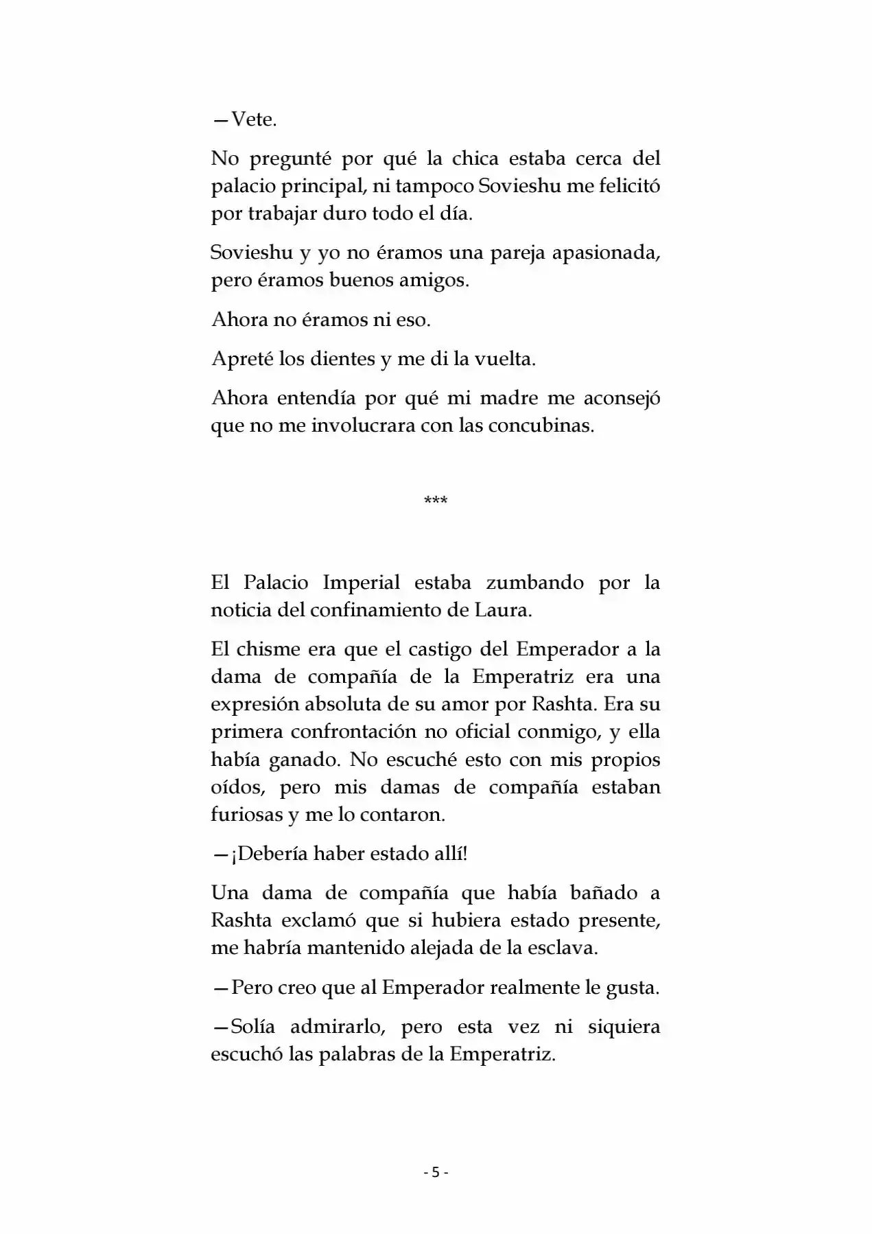 La Emperatriz Se Casó Nuevamente (Novela) - Capítulo 3 - Página 6 - LectorTMOo