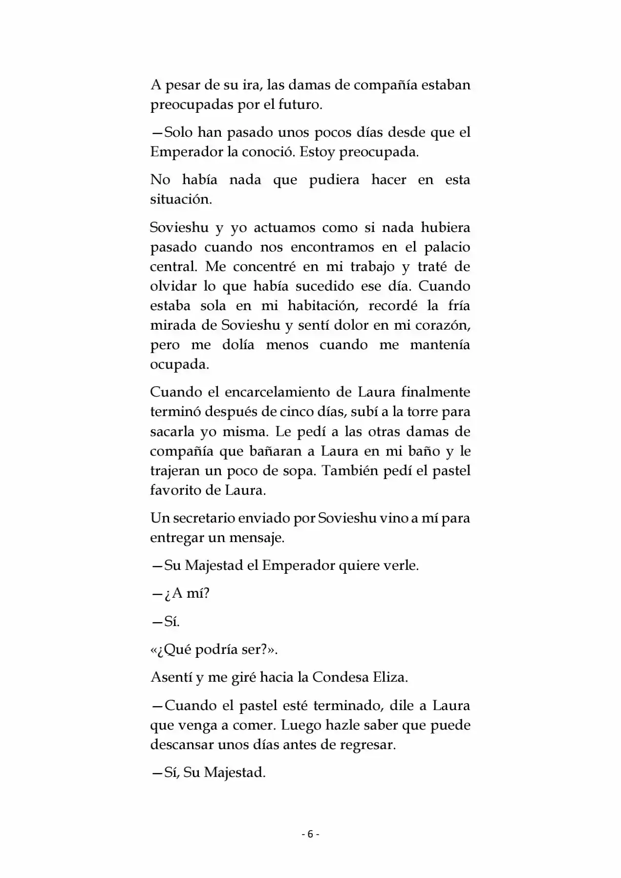 La Emperatriz Se Casó Nuevamente (Novela) - Capítulo 3 - Página 7 - LectorTMOo