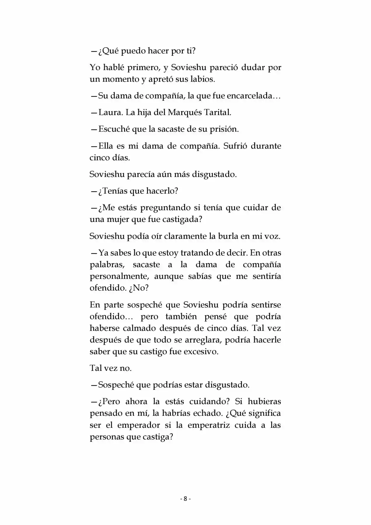 La Emperatriz Se Casó Nuevamente (Novela) - Capítulo 3 - Página 9 - LectorTMOo