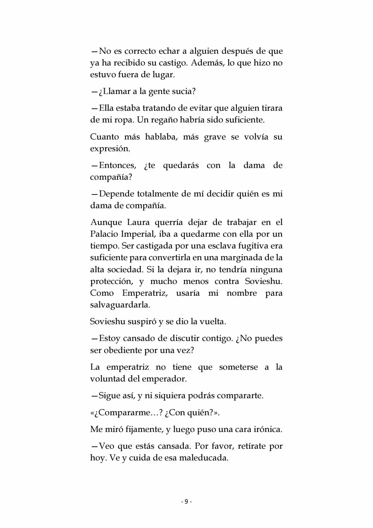 La Emperatriz Se Casó Nuevamente (Novela) - Capítulo 3 - Página 10 - LectorTMOo