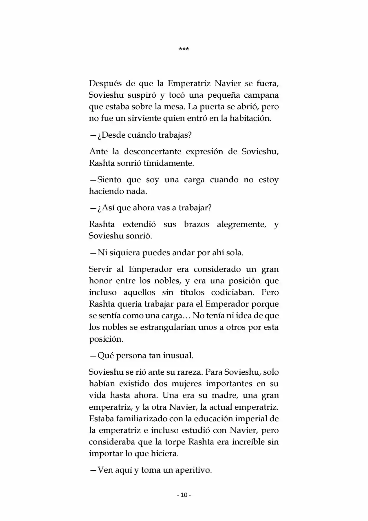 La Emperatriz Se Casó Nuevamente (Novela) - Capítulo 3 - Página 11 - LectorTMOo