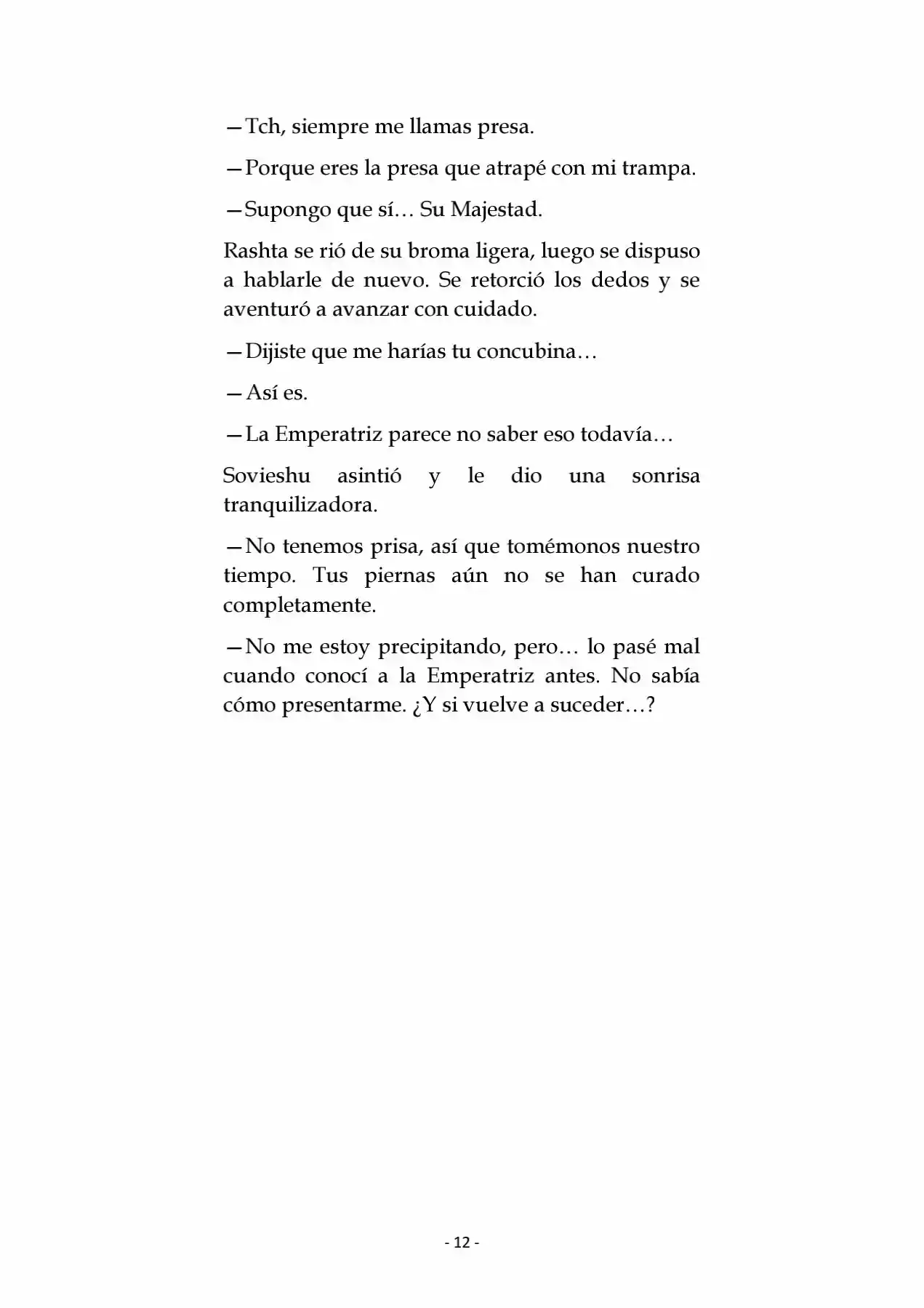 La Emperatriz Se Casó Nuevamente (Novela) - Capítulo 3 - Página 13 - LectorTMOo