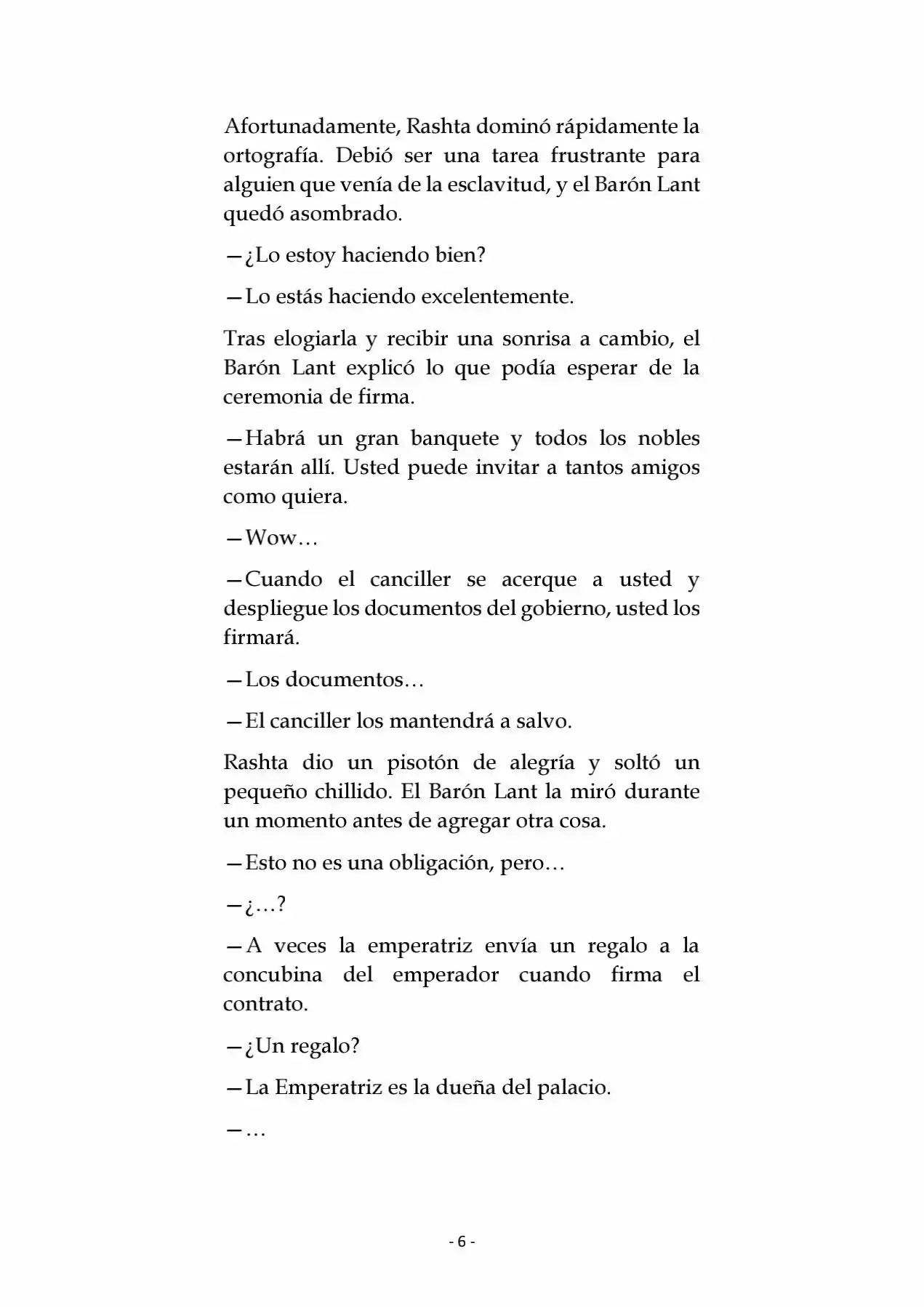 La Emperatriz Se Casó Nuevamente (Novela) - Capítulo 4 - Página 7 - LectorTMOo
