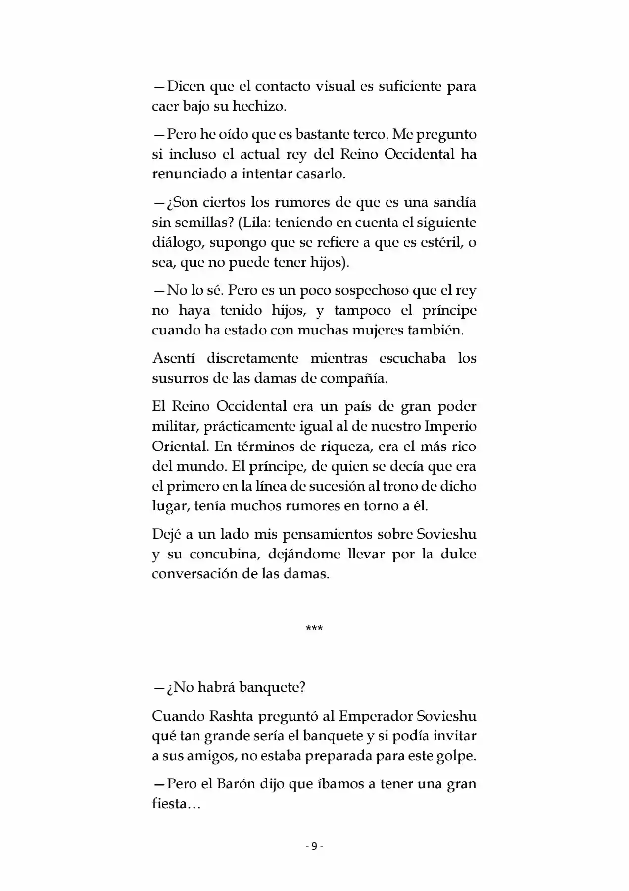 La Emperatriz Se Casó Nuevamente (Novela) - Capítulo 4 - Página 10 - LectorTMOo