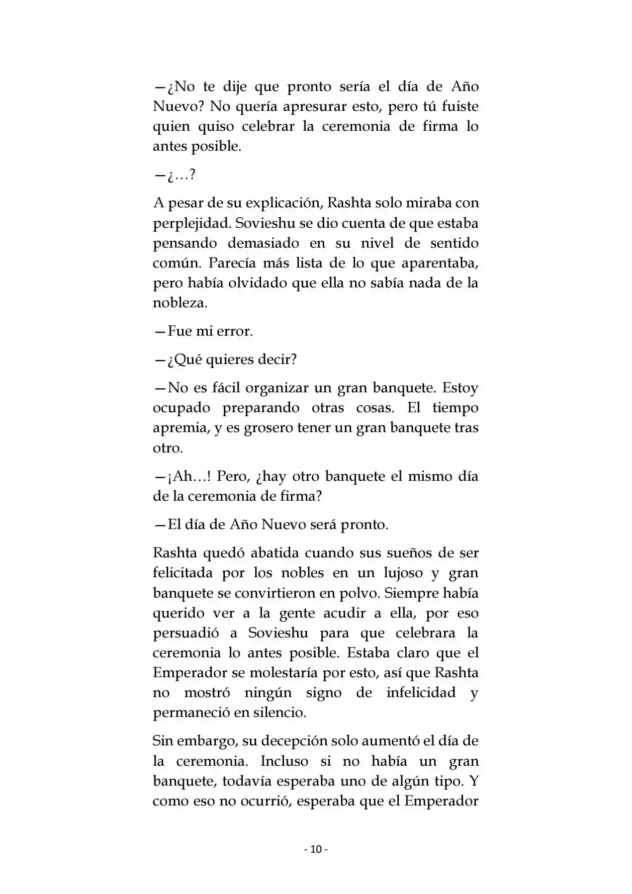 La Emperatriz Se Casó Nuevamente (Novela) - Capítulo 4 - Página 11 - LectorTMOo