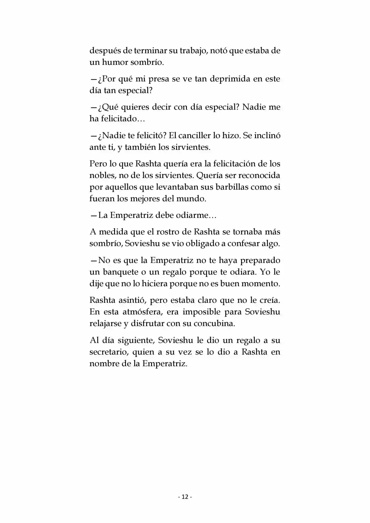 La Emperatriz Se Casó Nuevamente (Novela) - Capítulo 4 - Página 13 - LectorTMOo