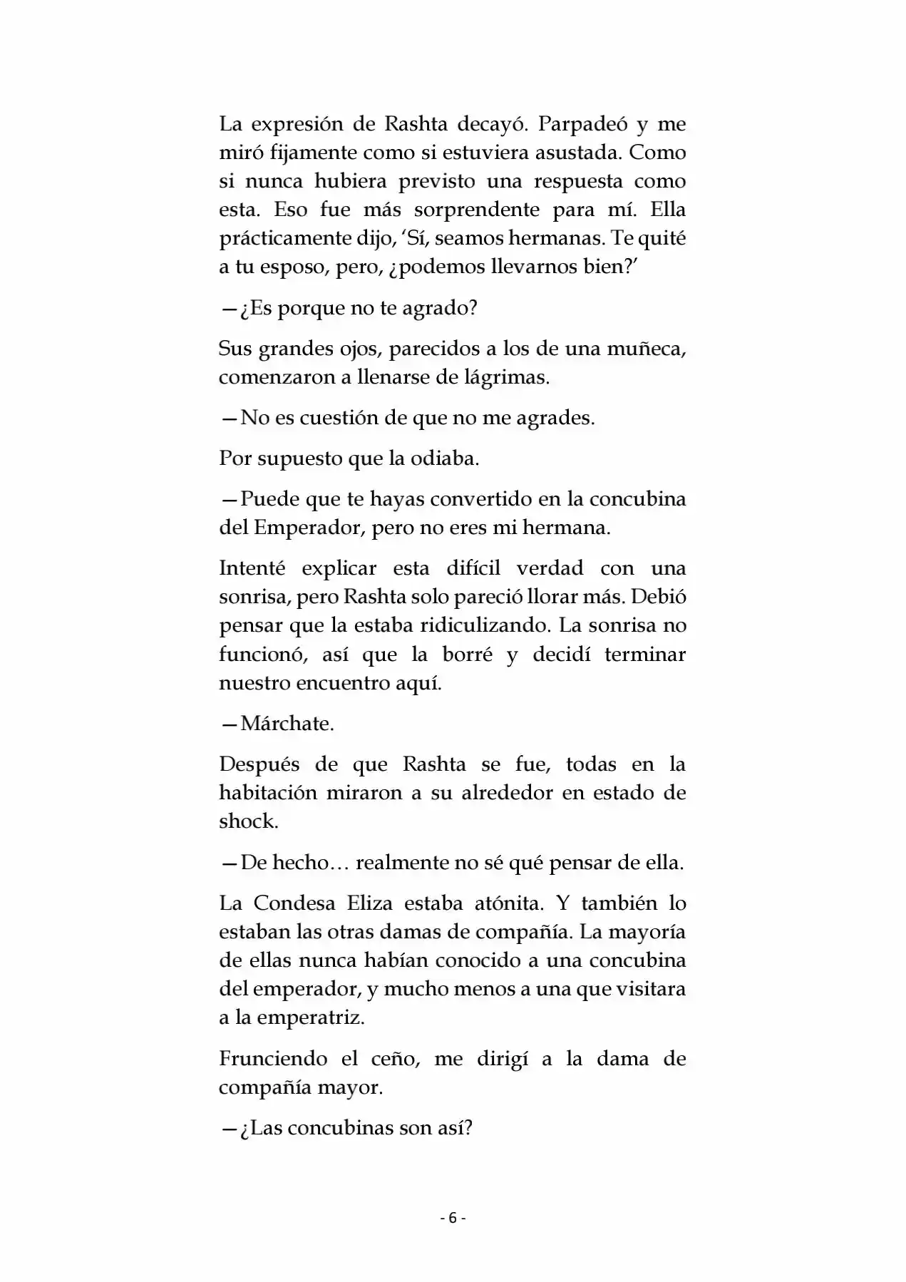 La Emperatriz Se Casó Nuevamente (Novela) - Capítulo 5 - Página 7 - LectorTMOo
