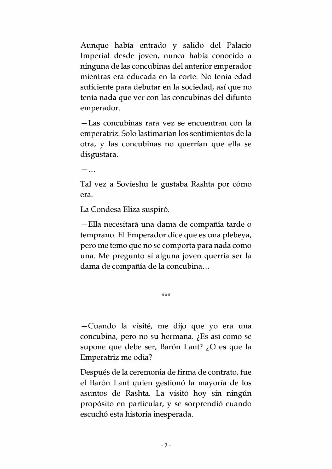La Emperatriz Se Casó Nuevamente (Novela) - Capítulo 5 - Página 8 - LectorTMOo