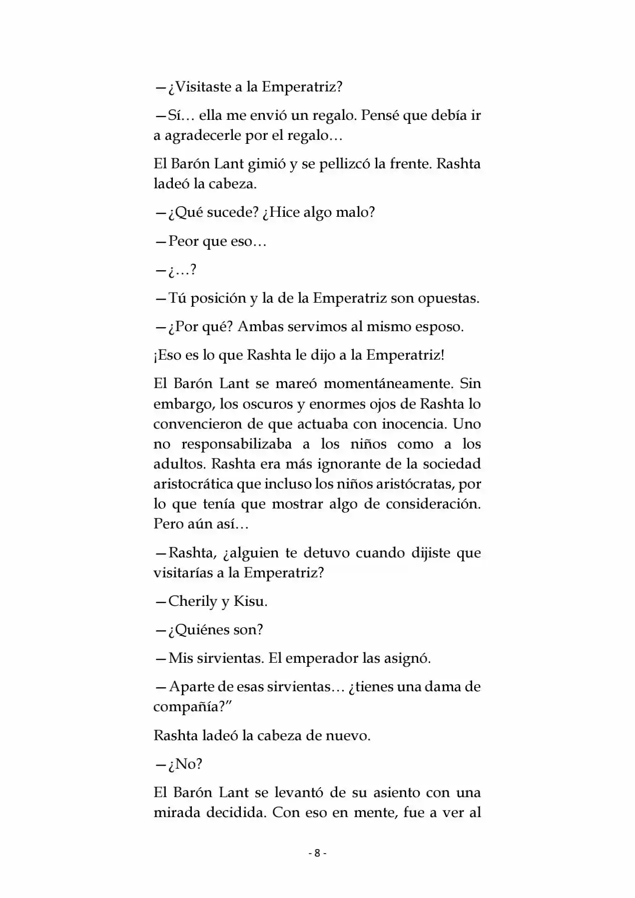 La Emperatriz Se Casó Nuevamente (Novela) - Capítulo 5 - Página 9 - LectorTMOo