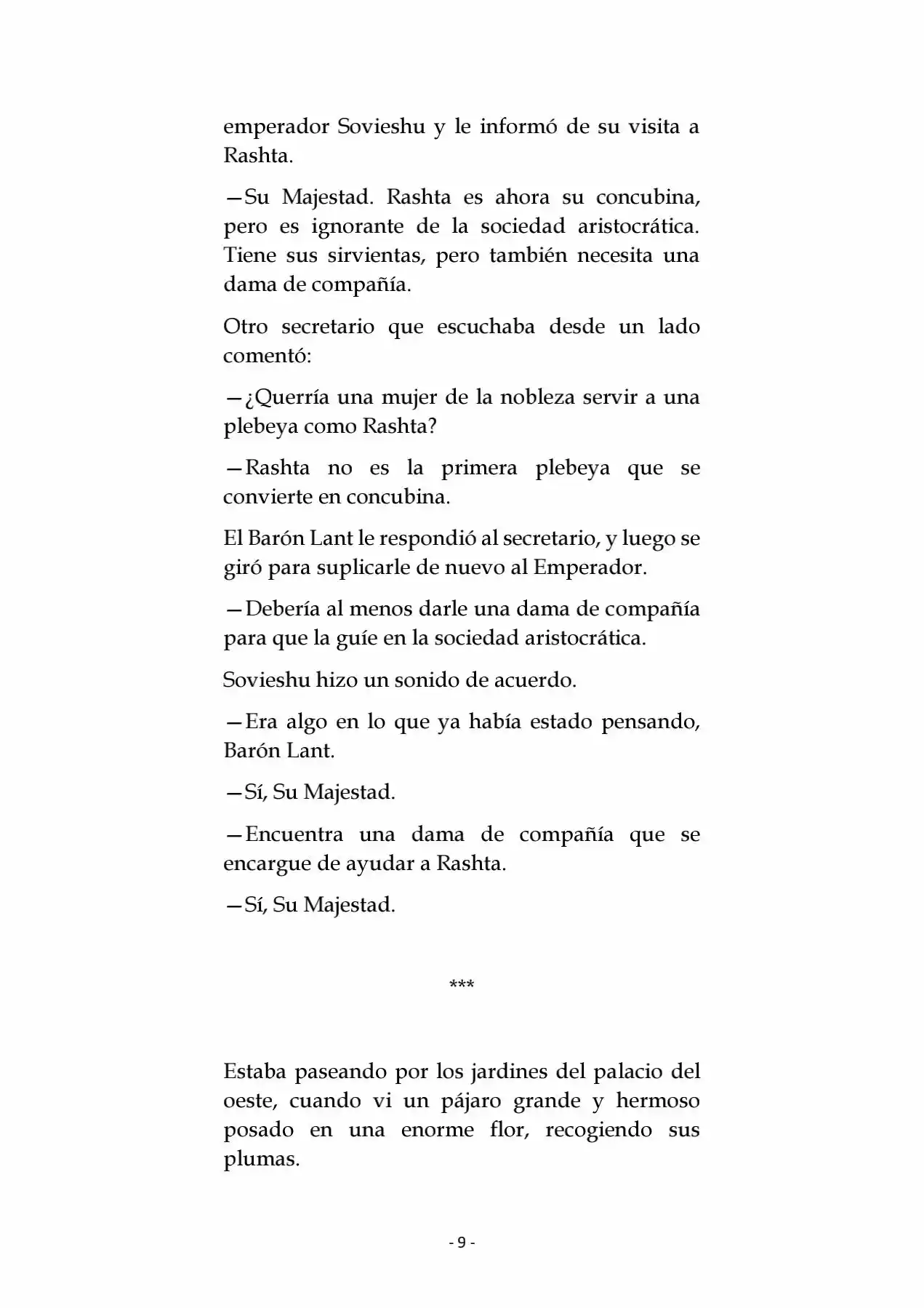 La Emperatriz Se Casó Nuevamente (Novela) - Capítulo 5 - Página 10 - LectorTMOo