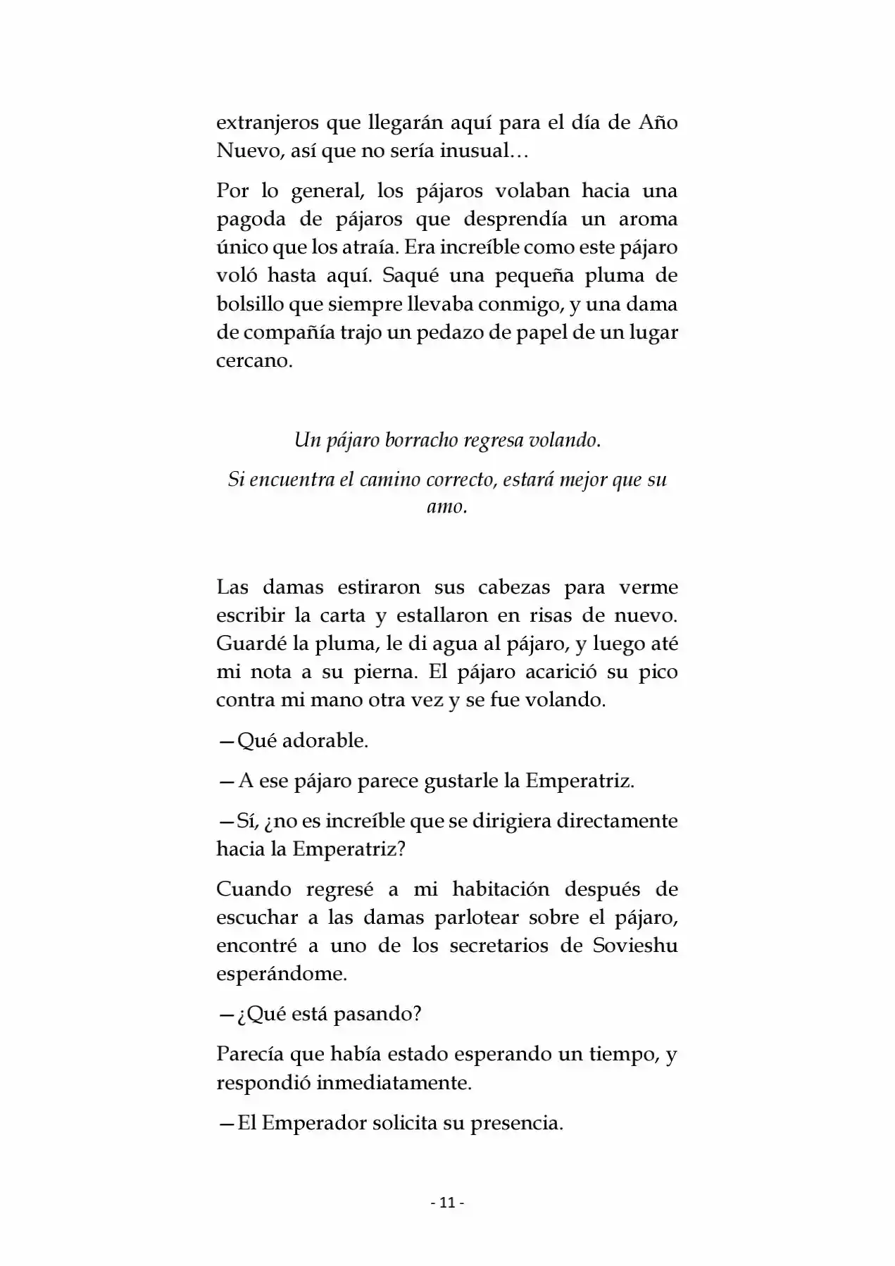 La Emperatriz Se Casó Nuevamente (Novela) - Capítulo 5 - Página 12 - LectorTMOo