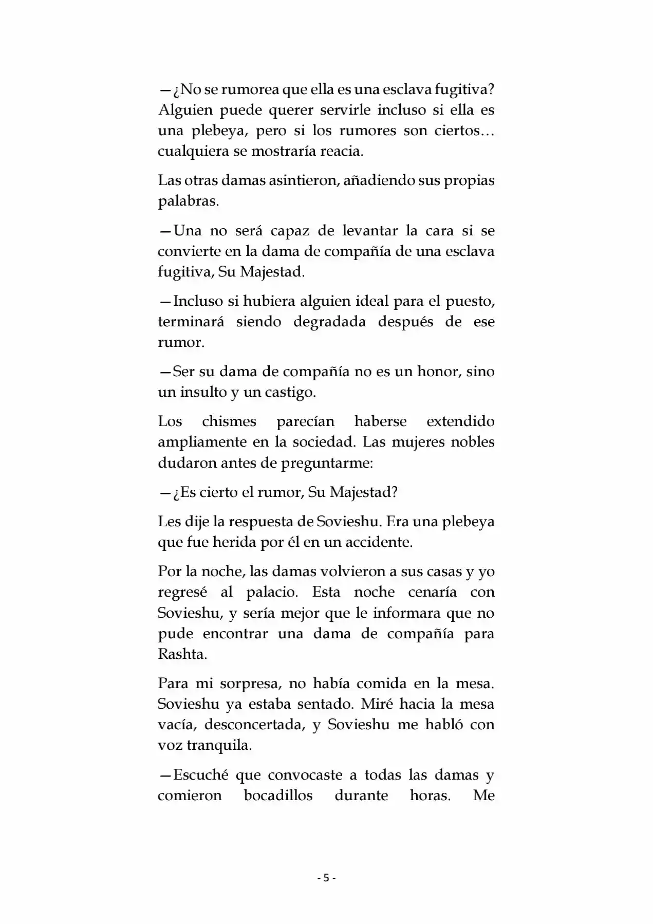 La Emperatriz Se Casó Nuevamente (Novela) - Capítulo 6 - Página 6 - LectorTMOo