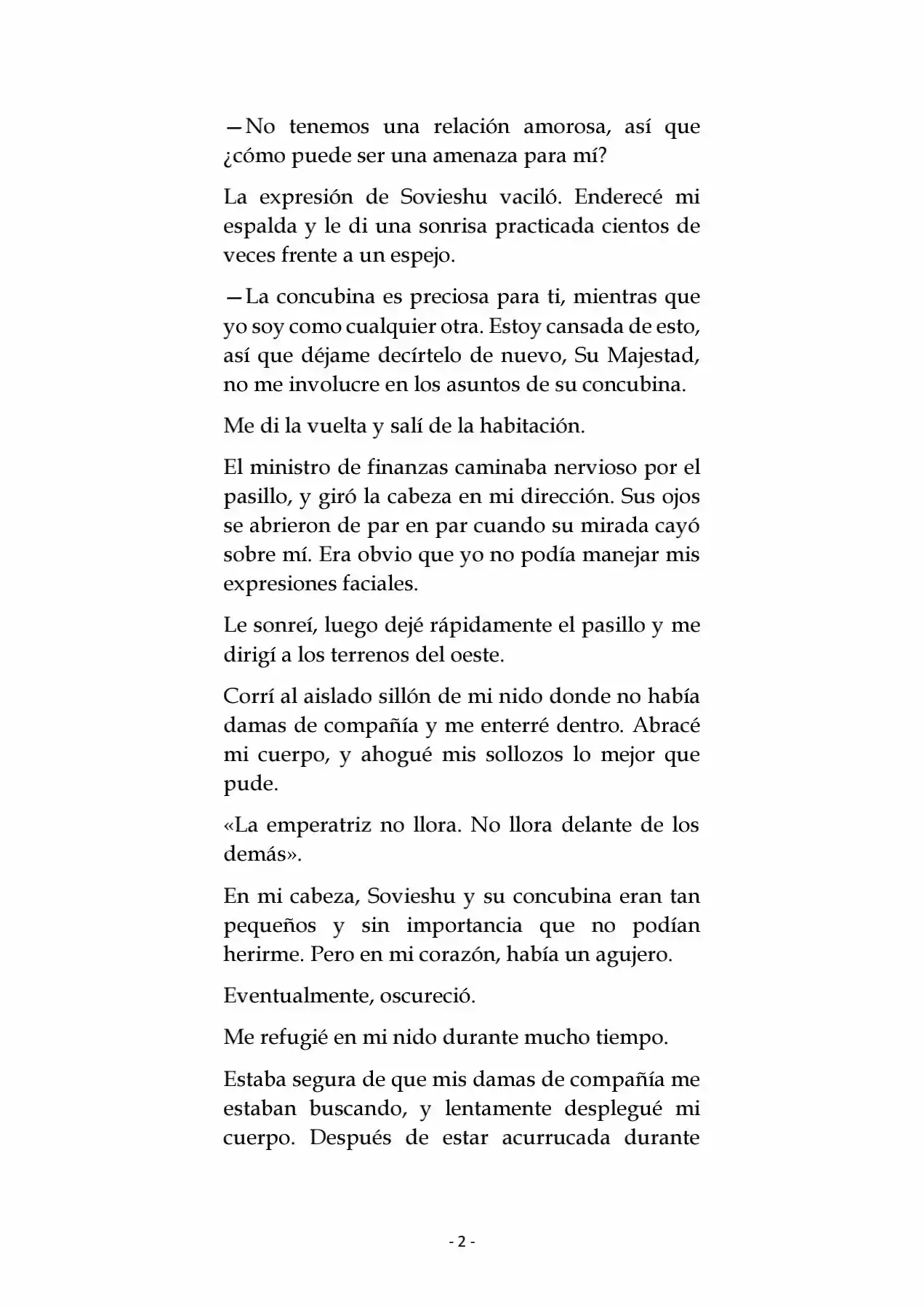 La Emperatriz Se Casó Nuevamente (Novela) - Capítulo 7 - Página 3 - LectorTMOo