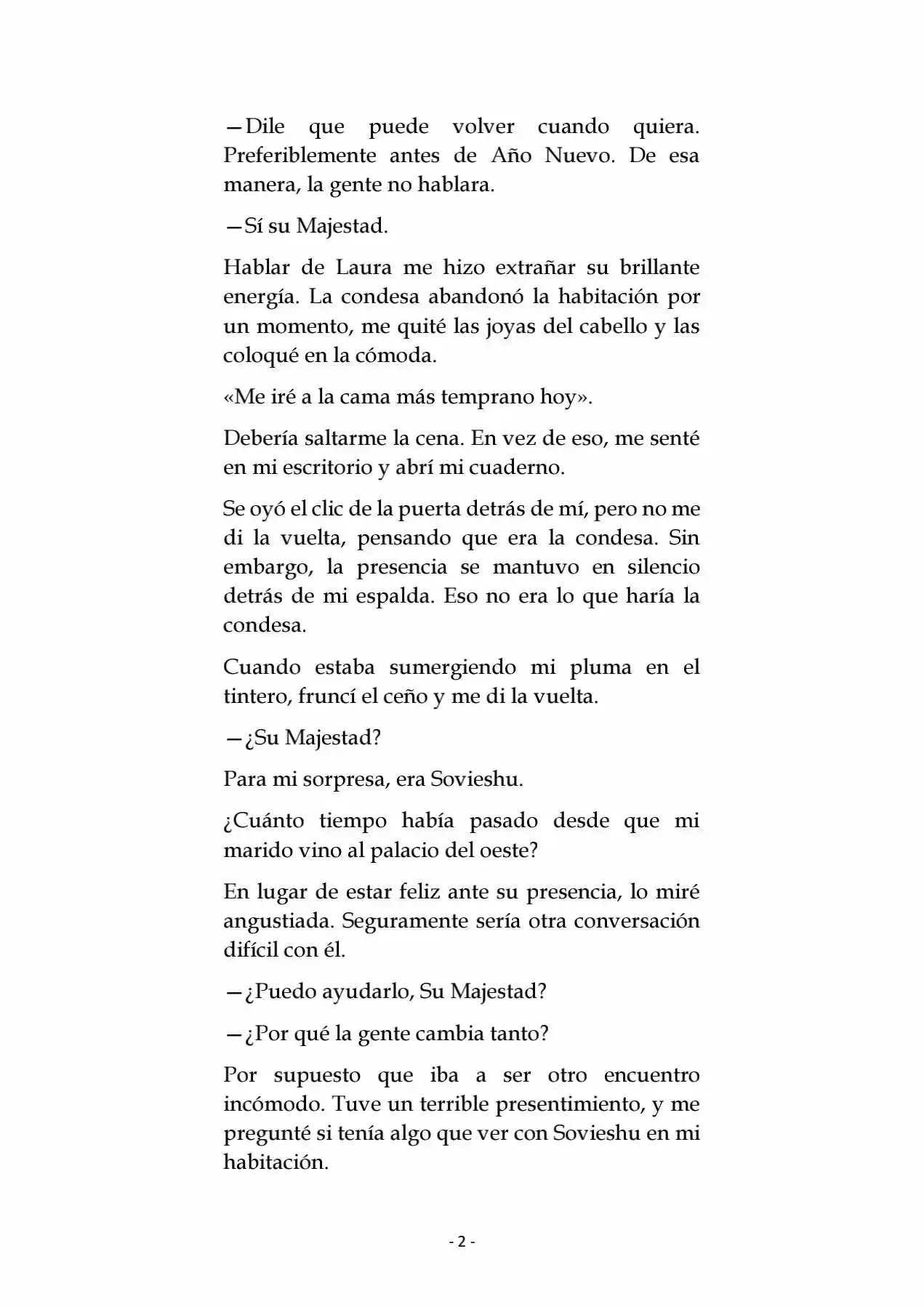 La Emperatriz Se Casó Nuevamente (Novela) - Capítulo 8 - Página 3 - LectorTMOo