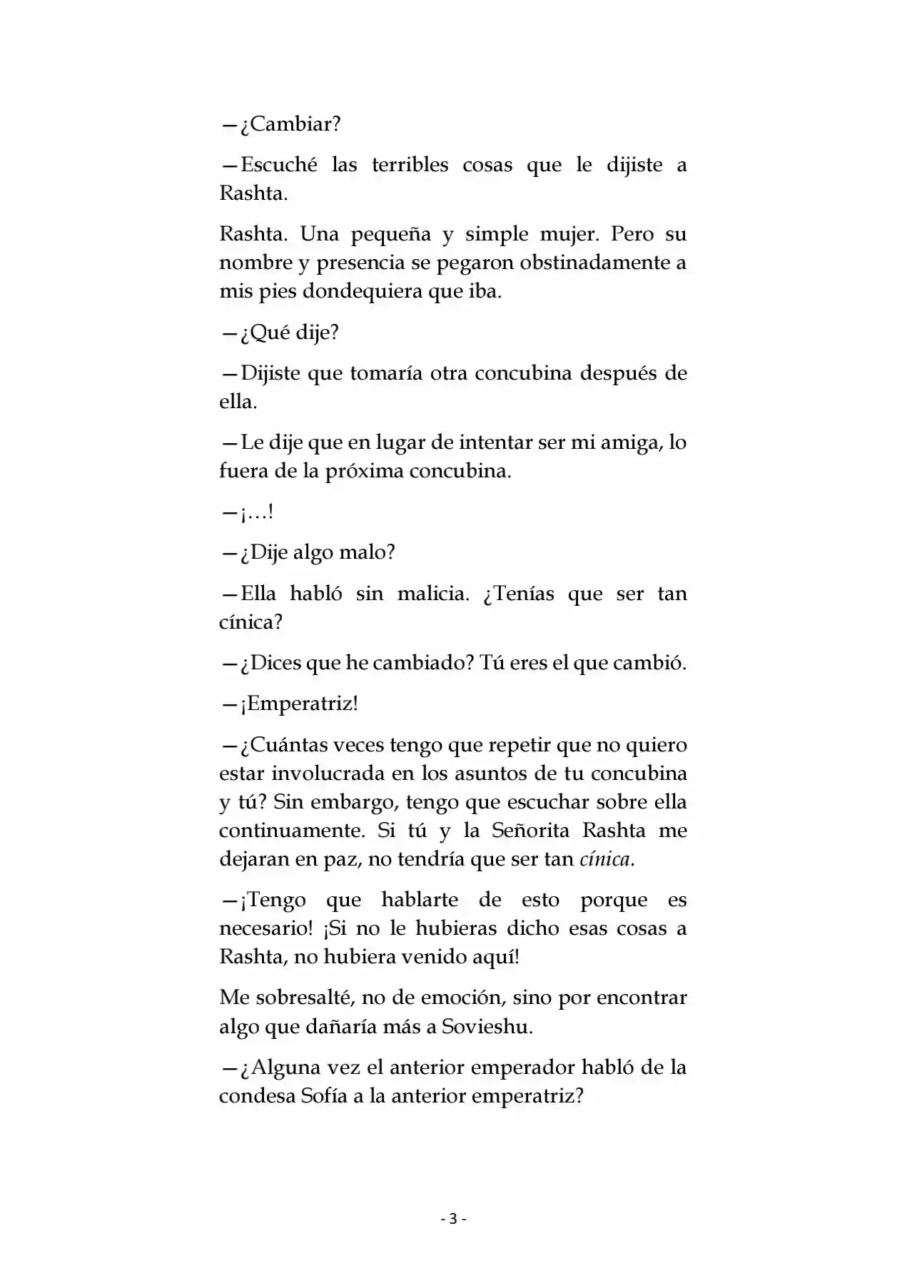 La Emperatriz Se Casó Nuevamente (Novela) - Capítulo 8 - Página 4 - LectorTMOo