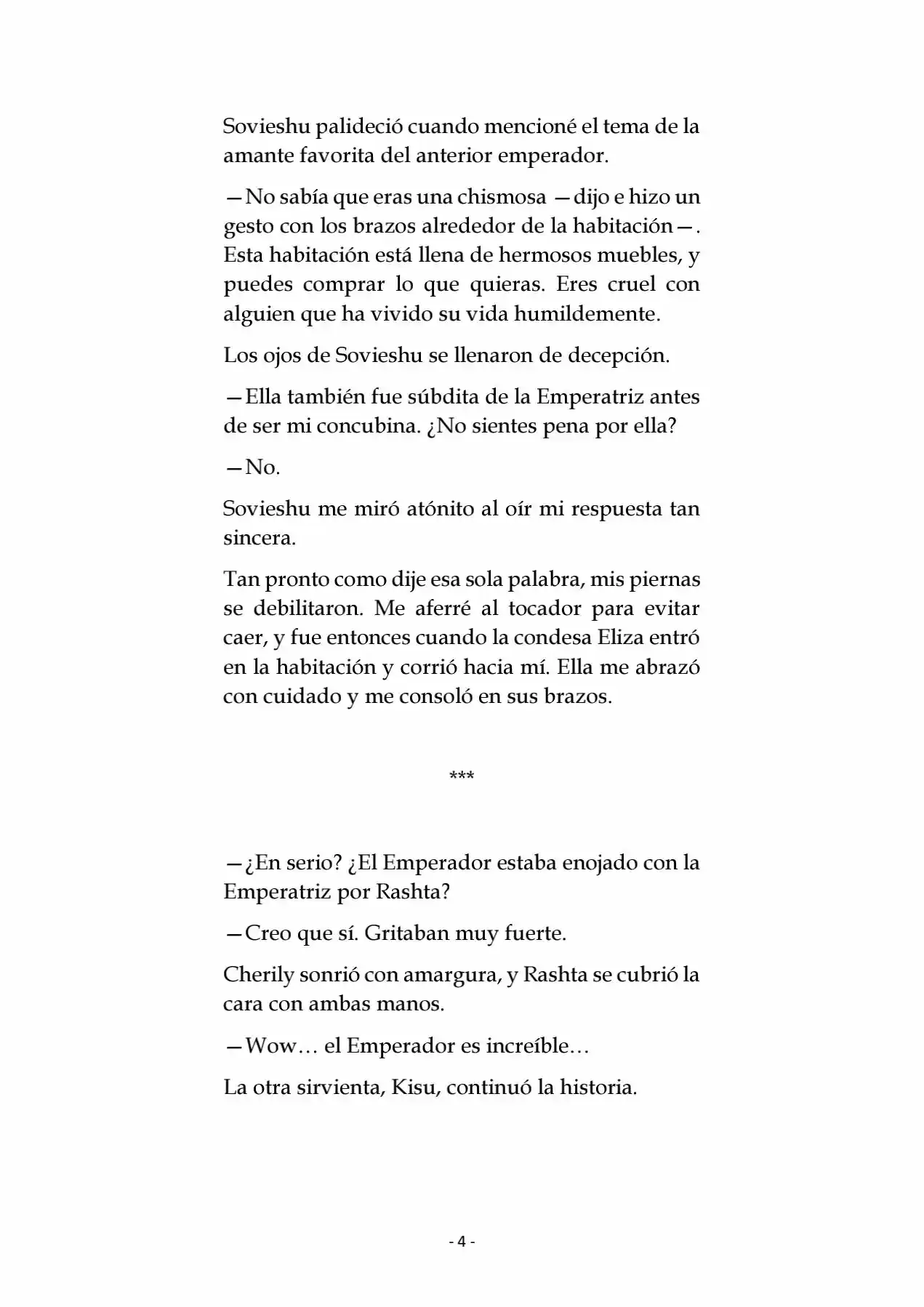 La Emperatriz Se Casó Nuevamente (Novela) - Capítulo 8 - Página 5 - LectorTMOo