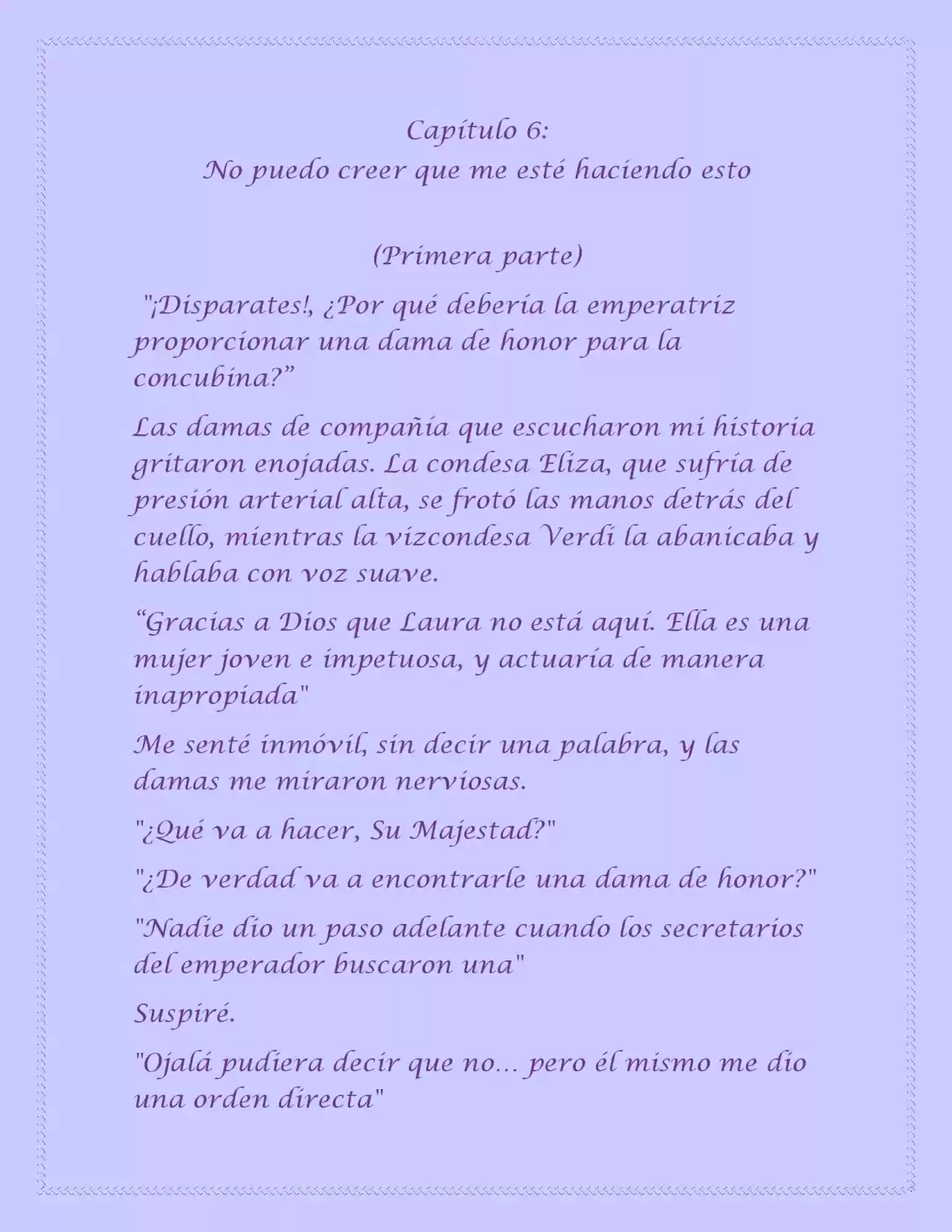 La Emperatriz Se Volvió A Casar (Audio) (Novela) - Capítulo 6 - Página 4 - LectorTMOo