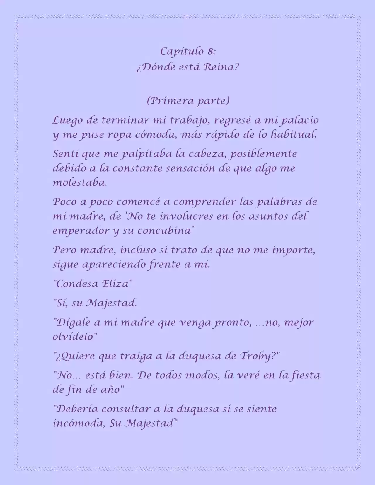 La Emperatriz Se Volvió A Casar (Audio) (Novela) - Capítulo 8 - Página 2 - LectorTMOo