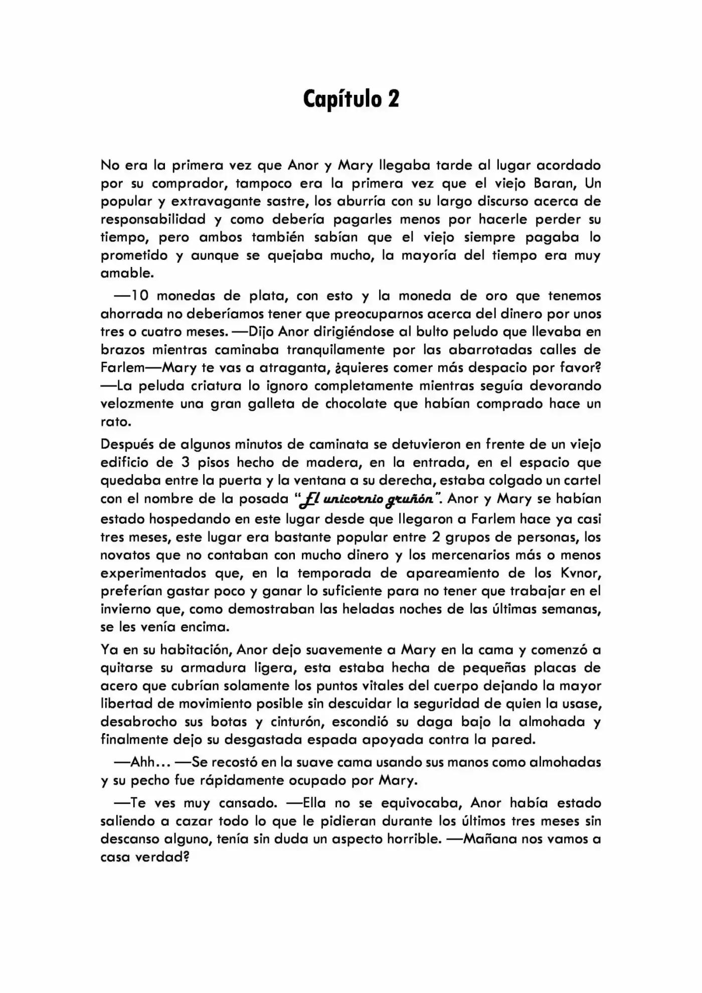 La Era De Anor (Novela) - Capítulo 2 - Página 1 - LectorTMOo