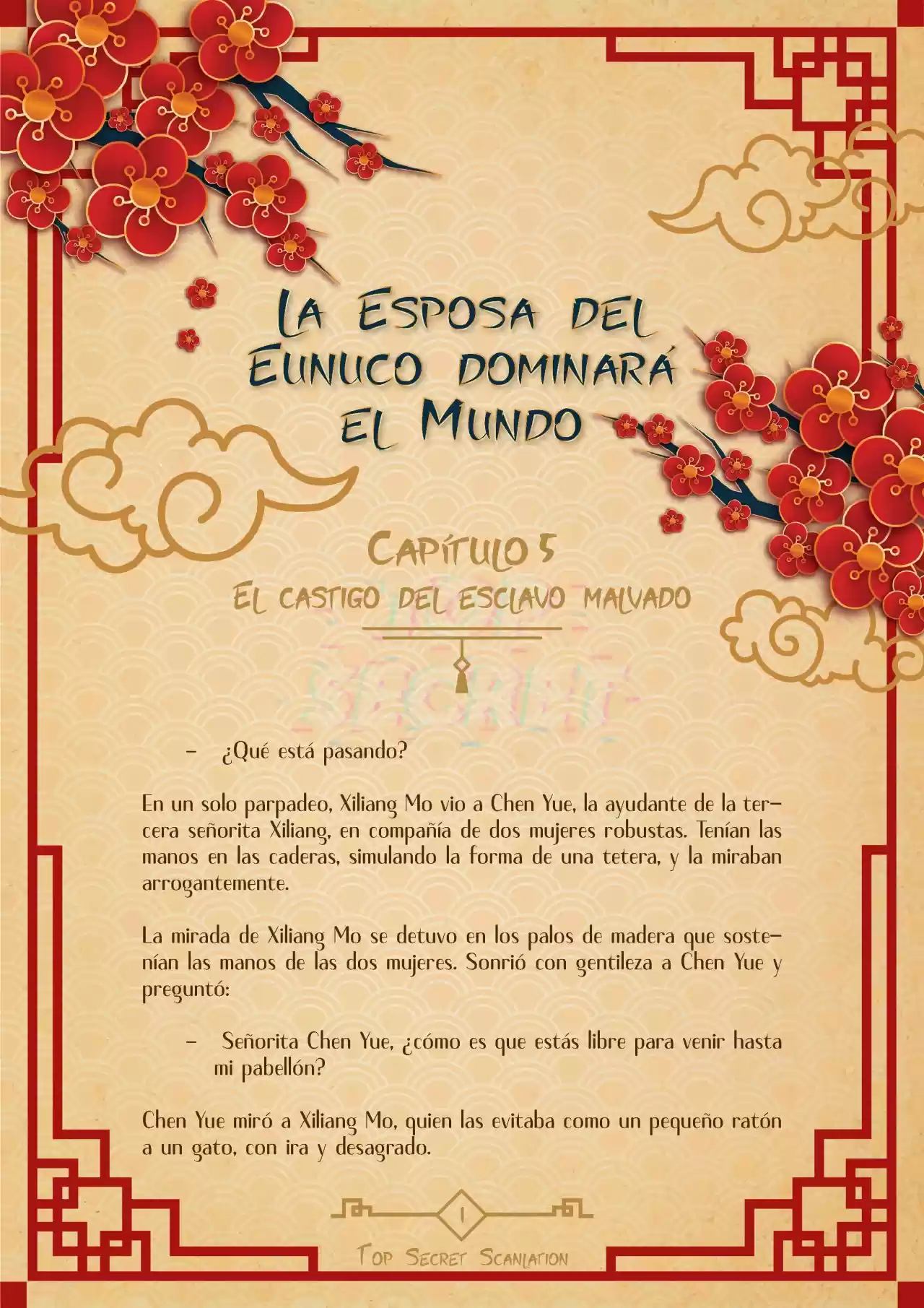 LA ESPOSA DEL EUNUCO DOMINARÁ EL MUNDO (Novela) - Capítulo 5 - Página 4 - LectorTMOo