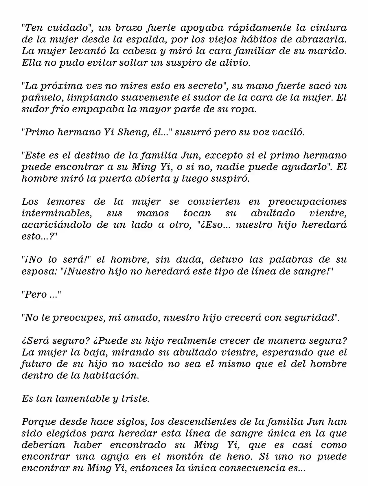 LA ESPOSA EMBARAZADA DEL PRESIDENTE (Novela) - Capítulo - Página 4 - LectorTMOo