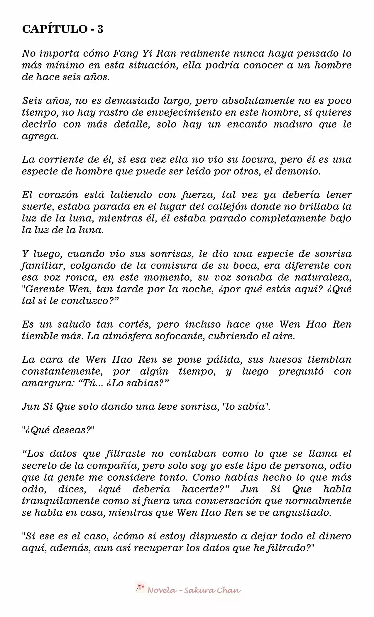 LA ESPOSA EMBARAZADA DEL PRESIDENTE (Novela) - Capítulo 3 - Página 2 - LectorTMOo