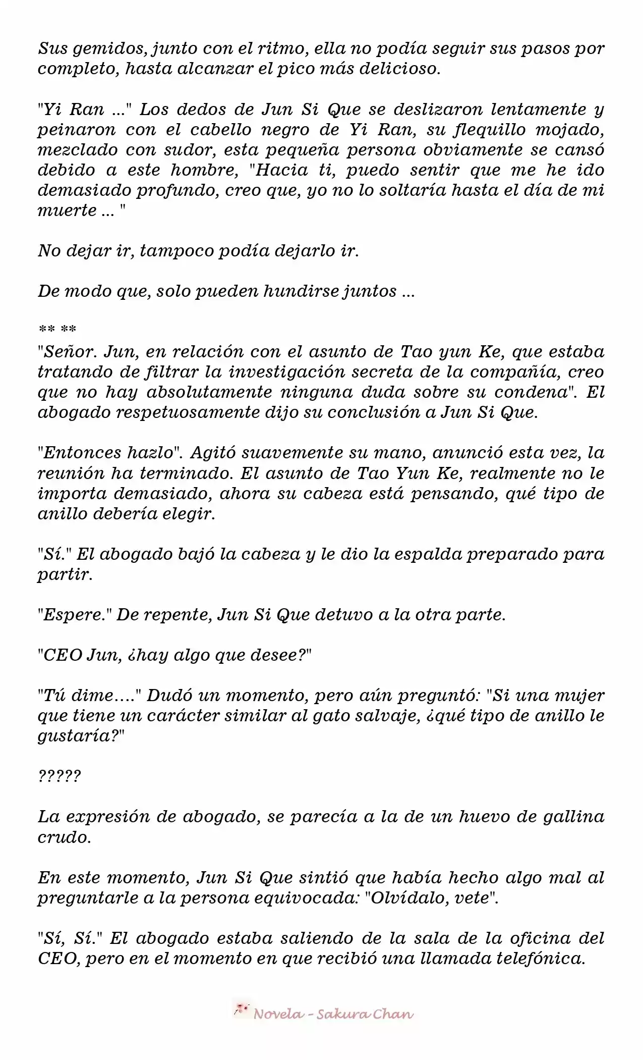 LA ESPOSA EMBARAZADA DEL PRESIDENTE (Novela) - Capítulo 9 - Página 12 - LectorTMOo