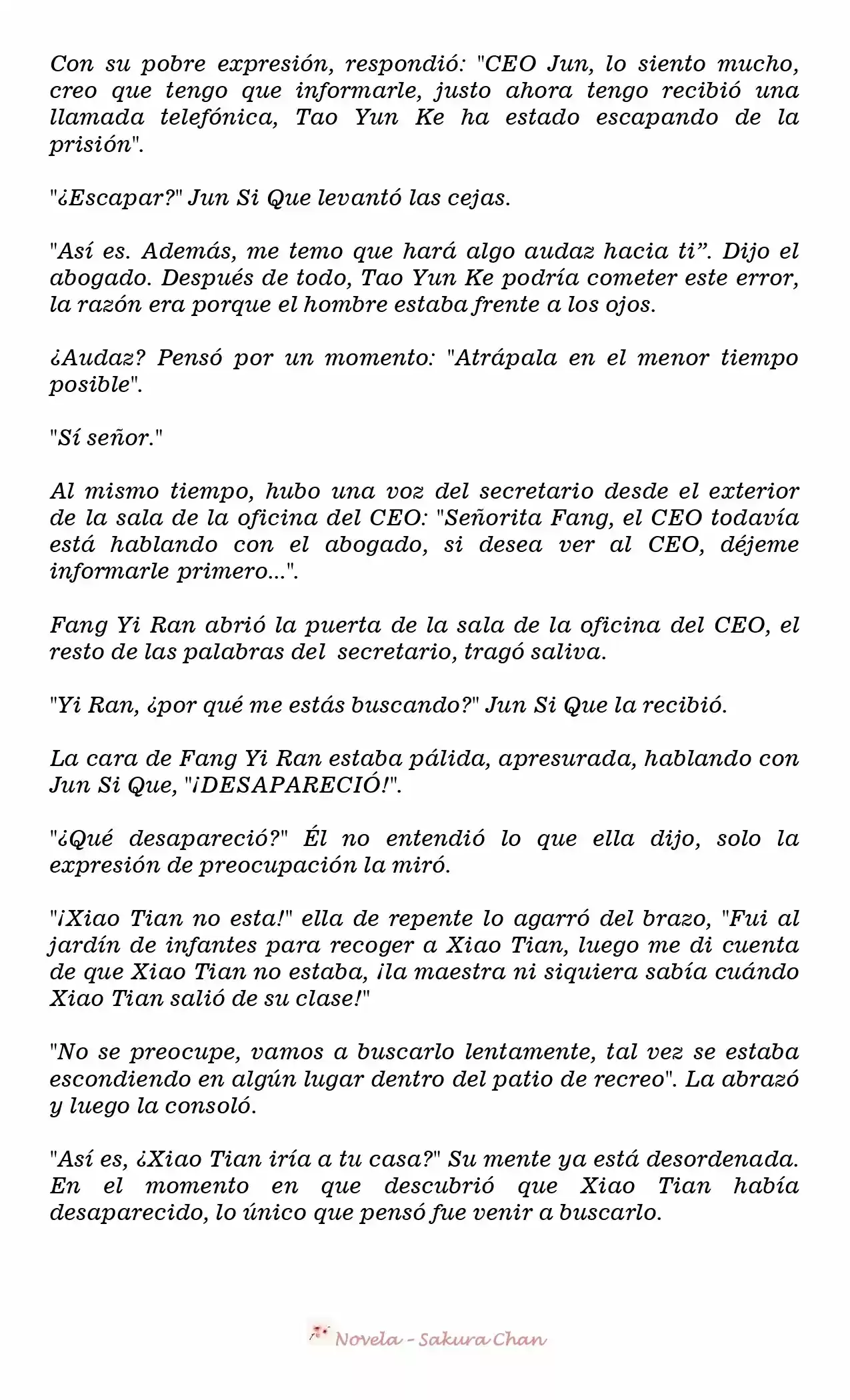 LA ESPOSA EMBARAZADA DEL PRESIDENTE (Novela) - Capítulo 9 - Página 13 - LectorTMOo