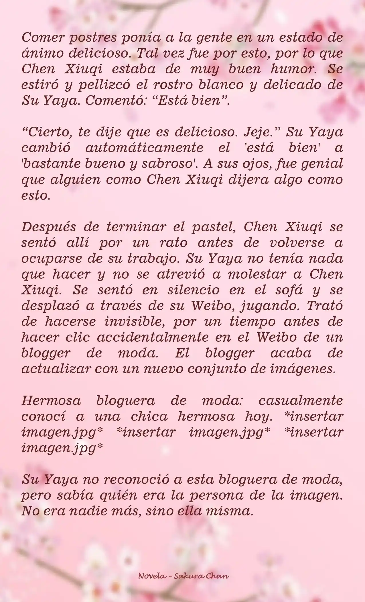 LA ESPOSA SUSTITUTA DEL PROTAGONISTA MASCULINO (Novela) - Capítulo 17 - Página 4 - LectorTMOo