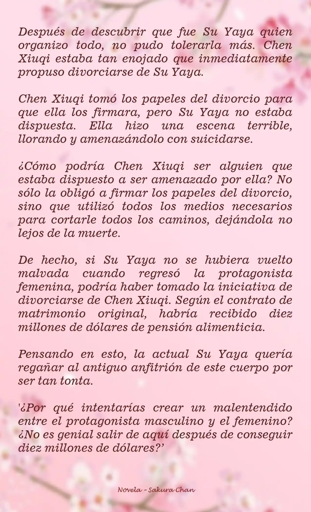 LA ESPOSA SUSTITUTA DEL PROTAGONISTA MASCULINO (Novela) - Capítulo 3 - Página 4 - LectorTMOo