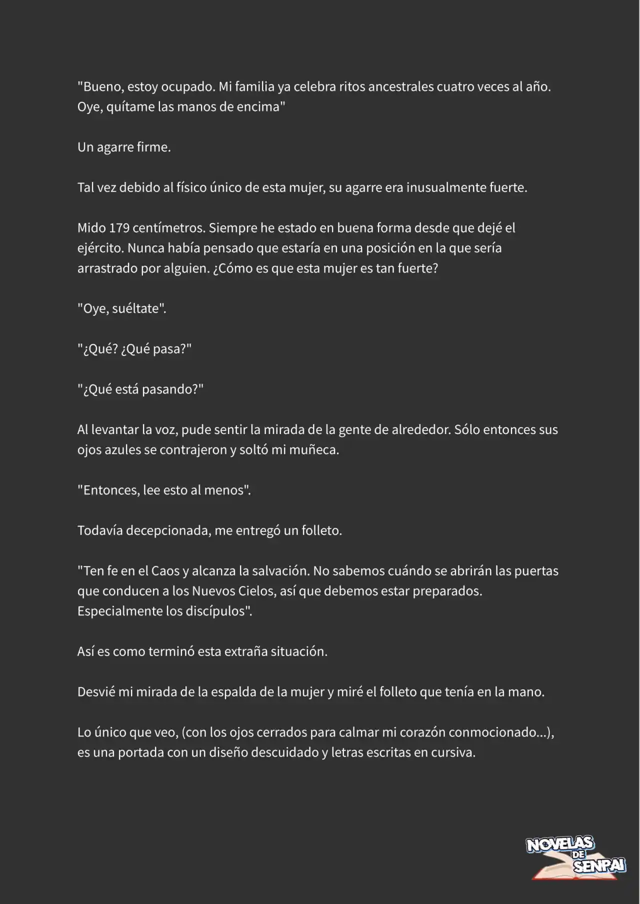 La Estancia Ilegal De Un Pseudo-residente En Otro Mundo (Novela) - Capítulo 1 - Página 7 - LectorTMOo