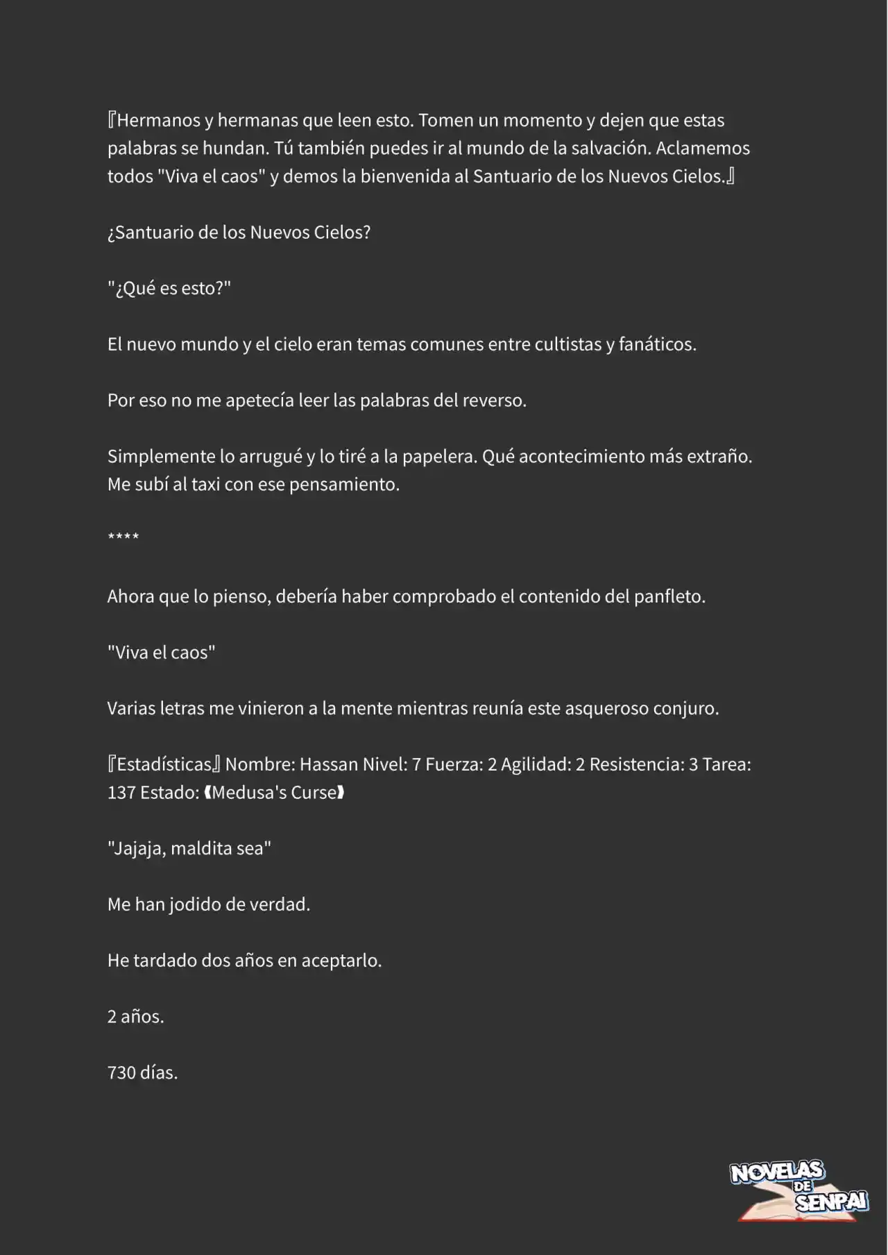 La Estancia Ilegal De Un Pseudo-residente En Otro Mundo (Novela) - Capítulo 1 - Página 8 - LectorTMOo